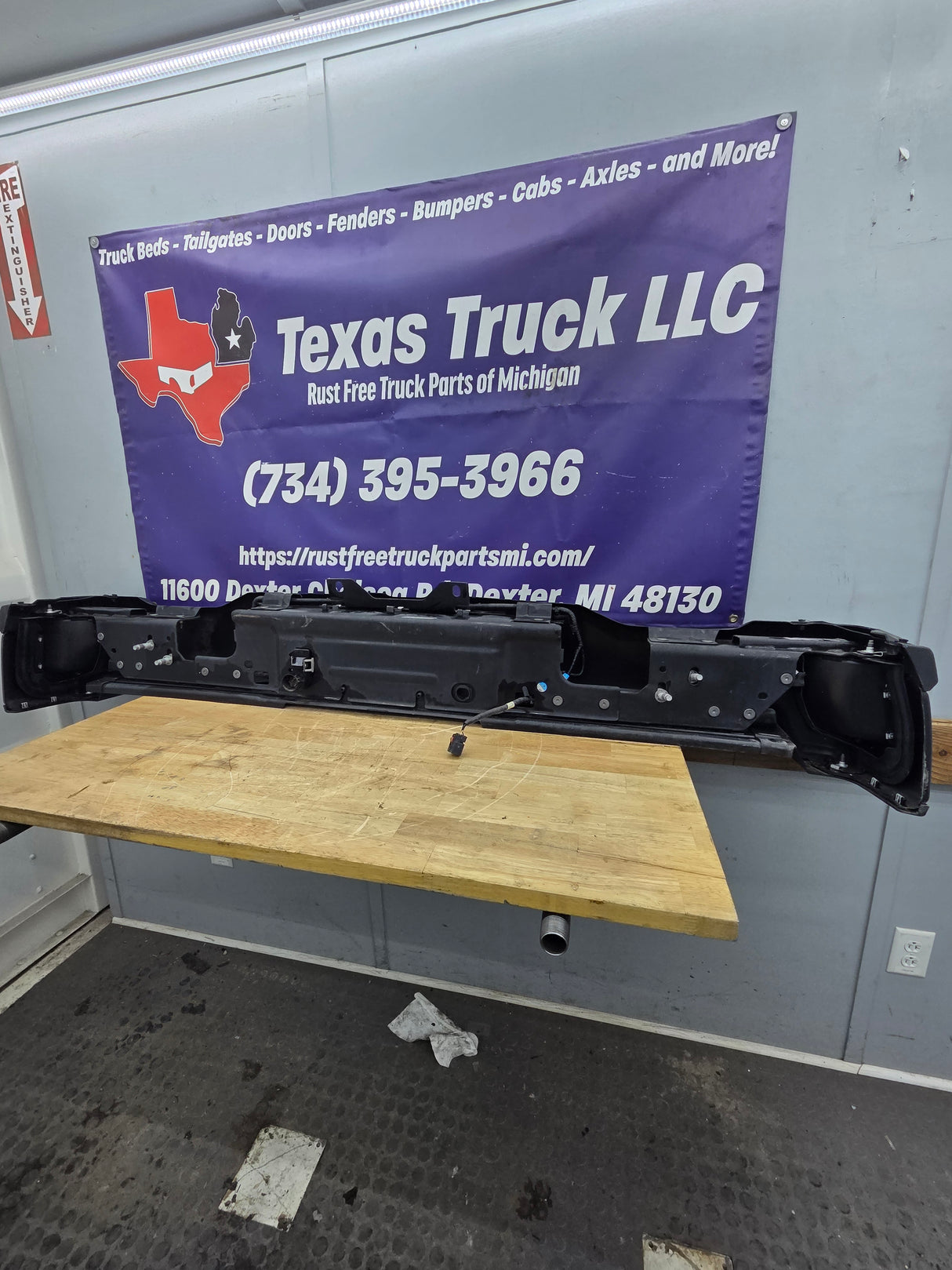 2023-2025 Ford Super Duty Rear Bumper F250 F350 F450 F550