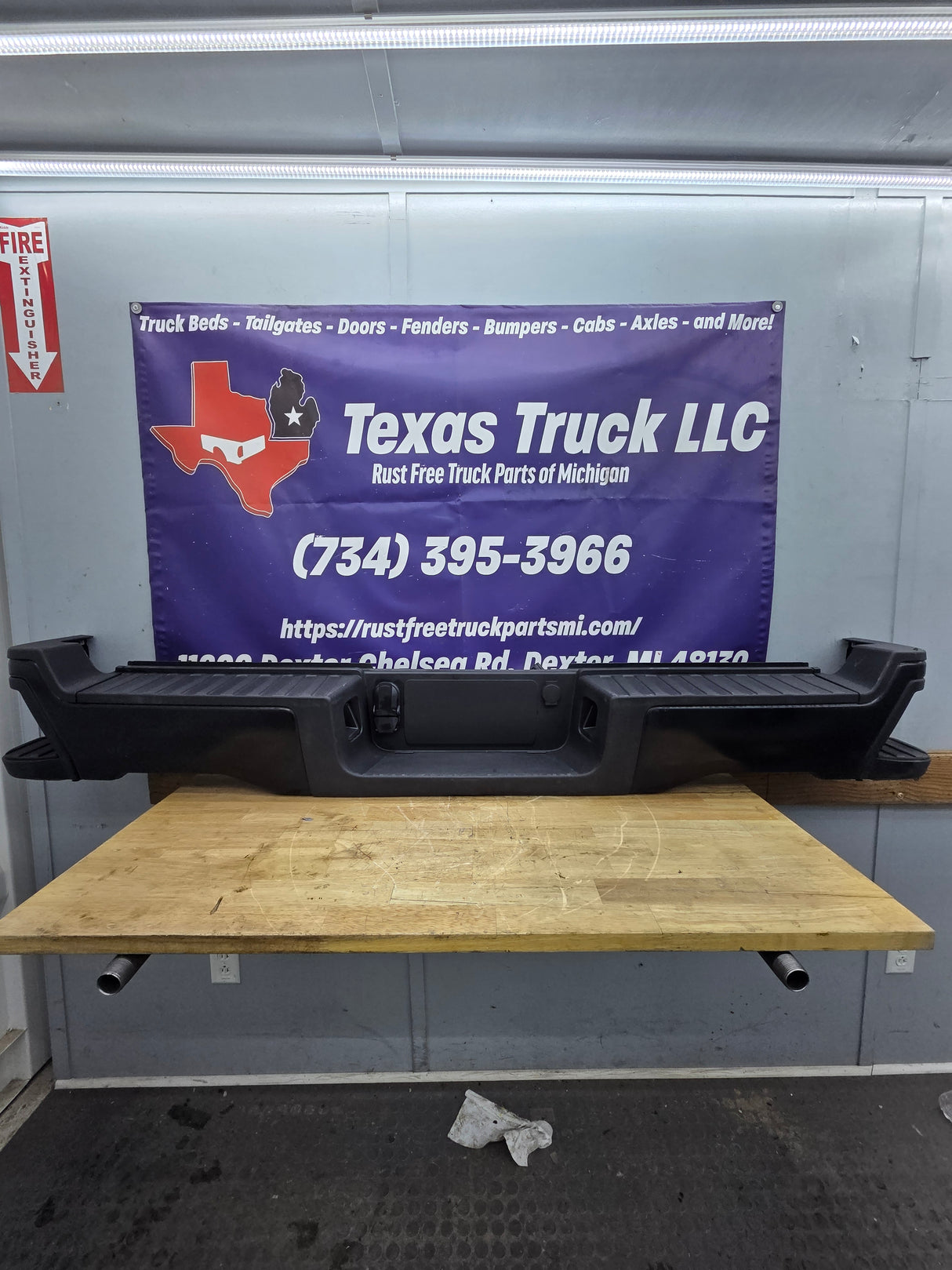 2023-2025 Ford Super Duty Rear Bumper F250 F350 F450 F550 - New OEM