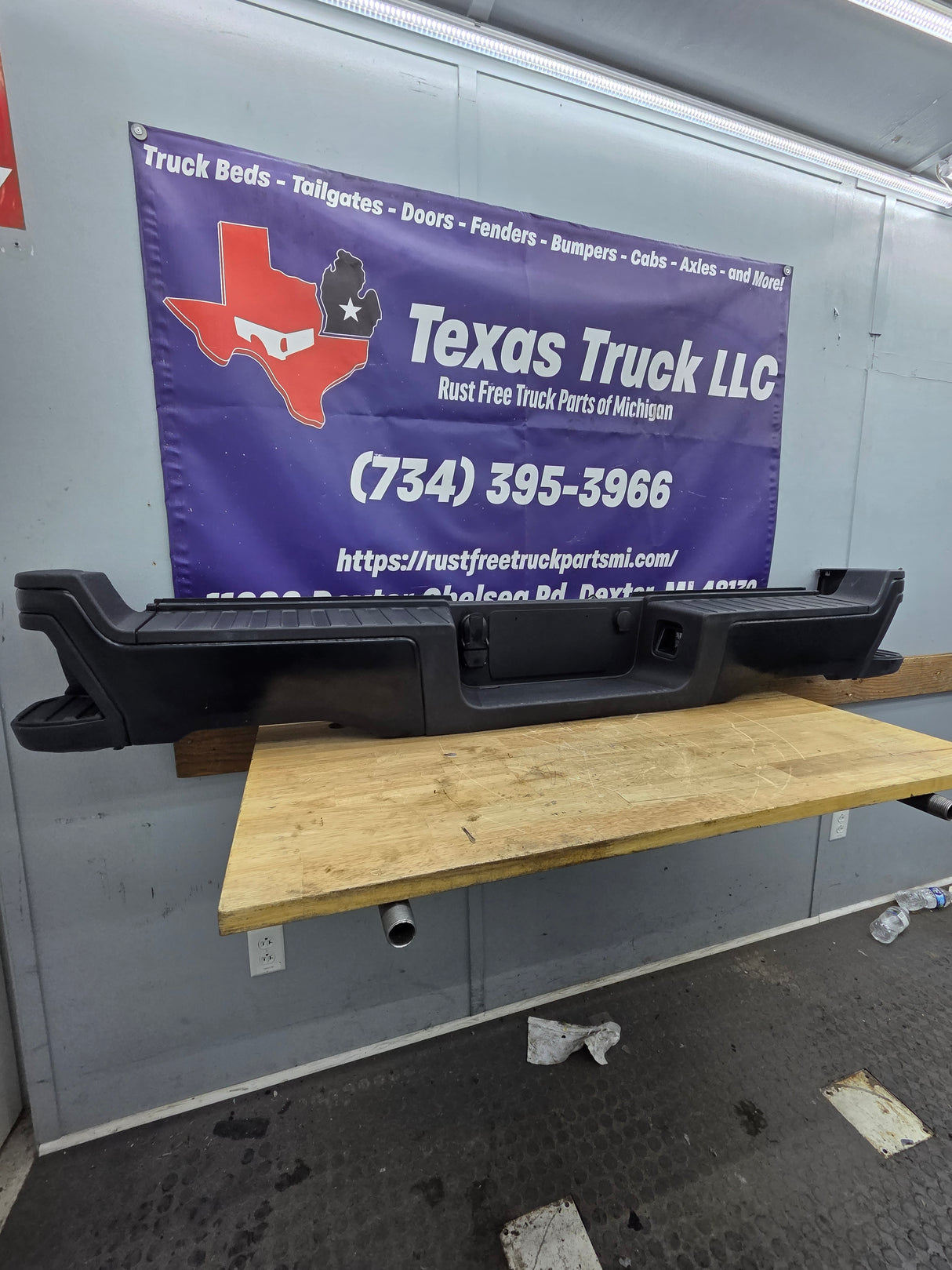 2023-2025 Ford Super Duty Rear Bumper F250 F350 F450 F550 - New OEM