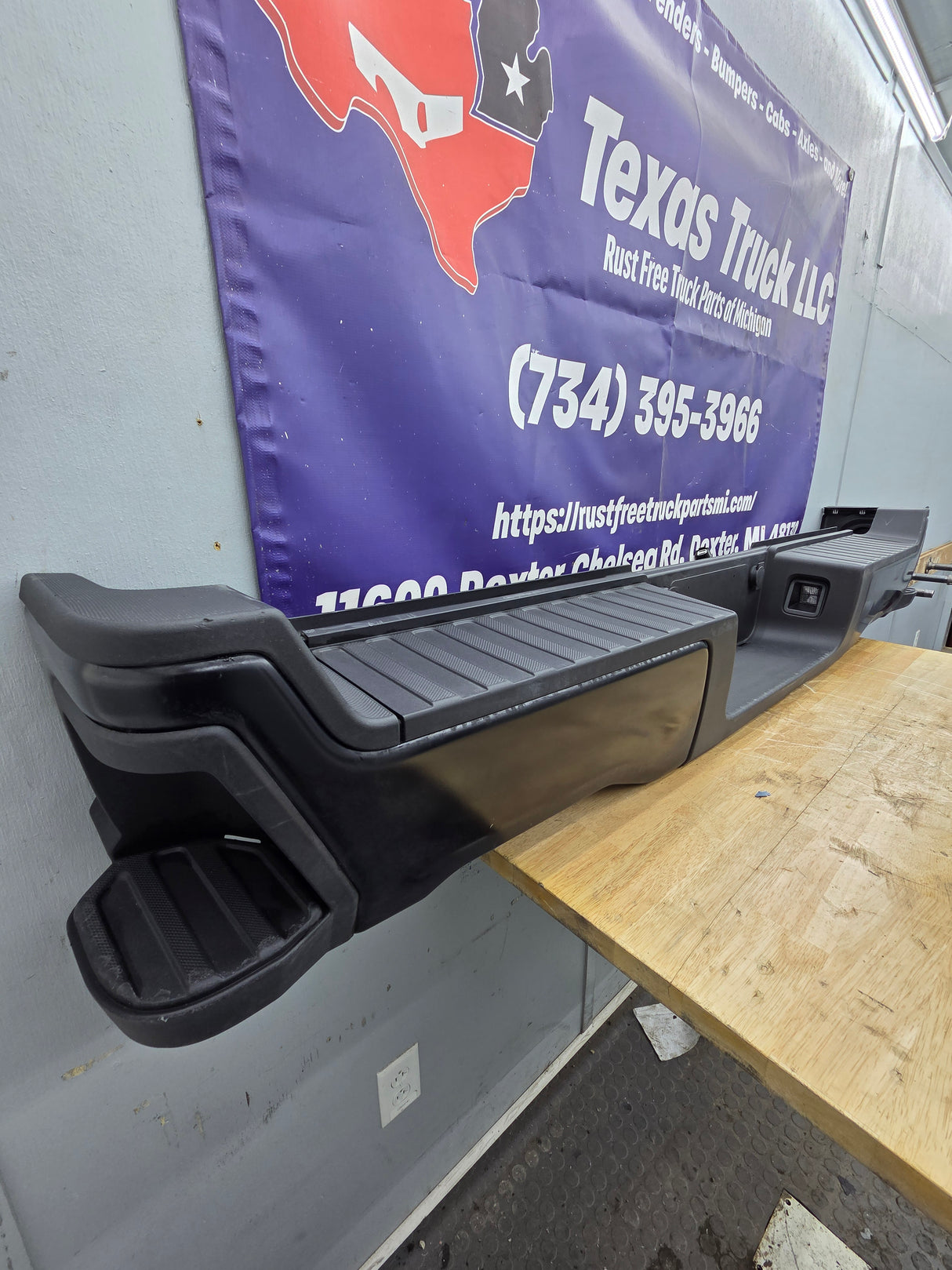 2023-2025 Ford Super Duty Rear Bumper F250 F350 F450 F550 - New OEM