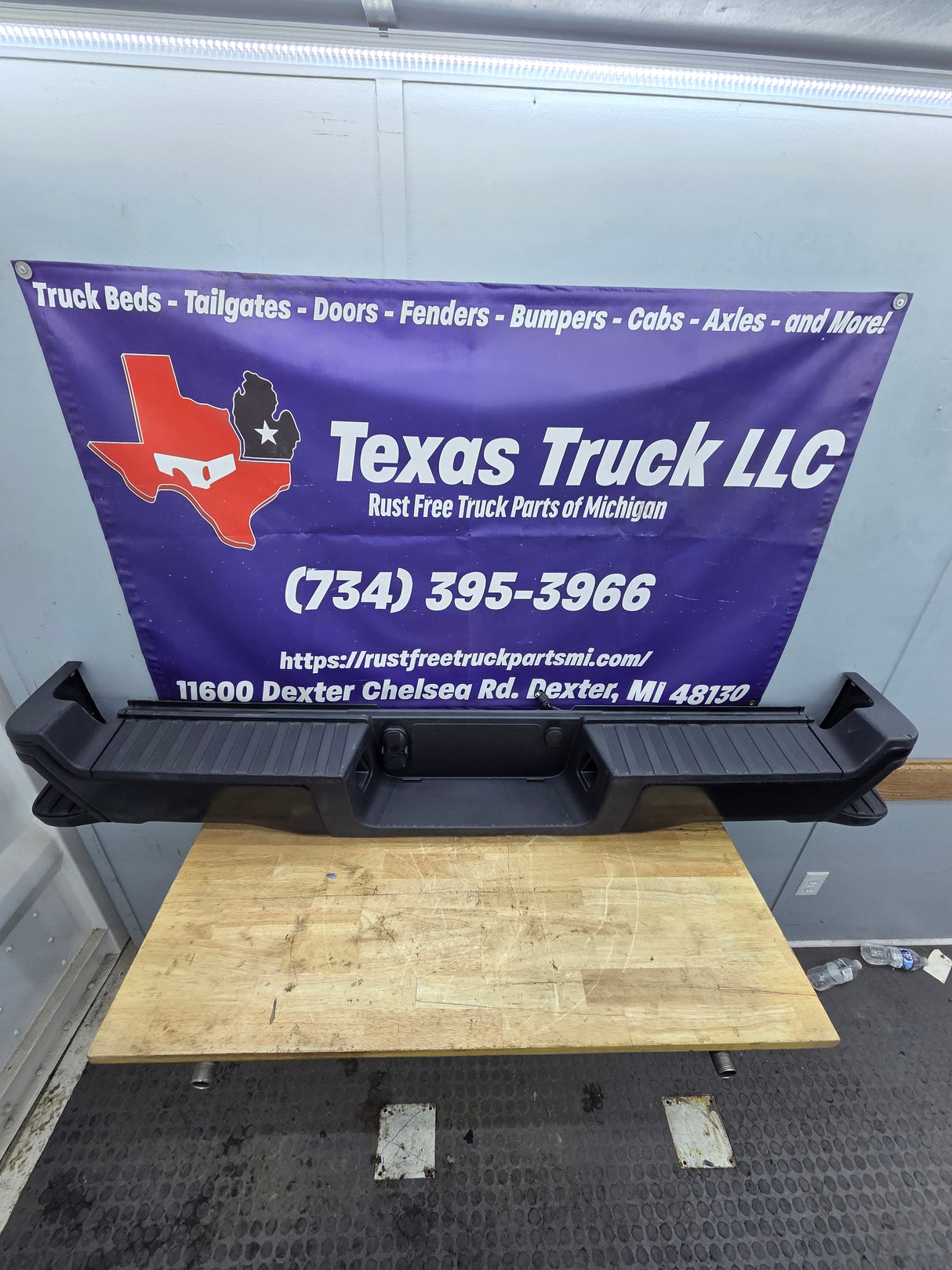 2023-2025 Ford Super Duty Rear Bumper F250 F350 F450 F550 - New OEM