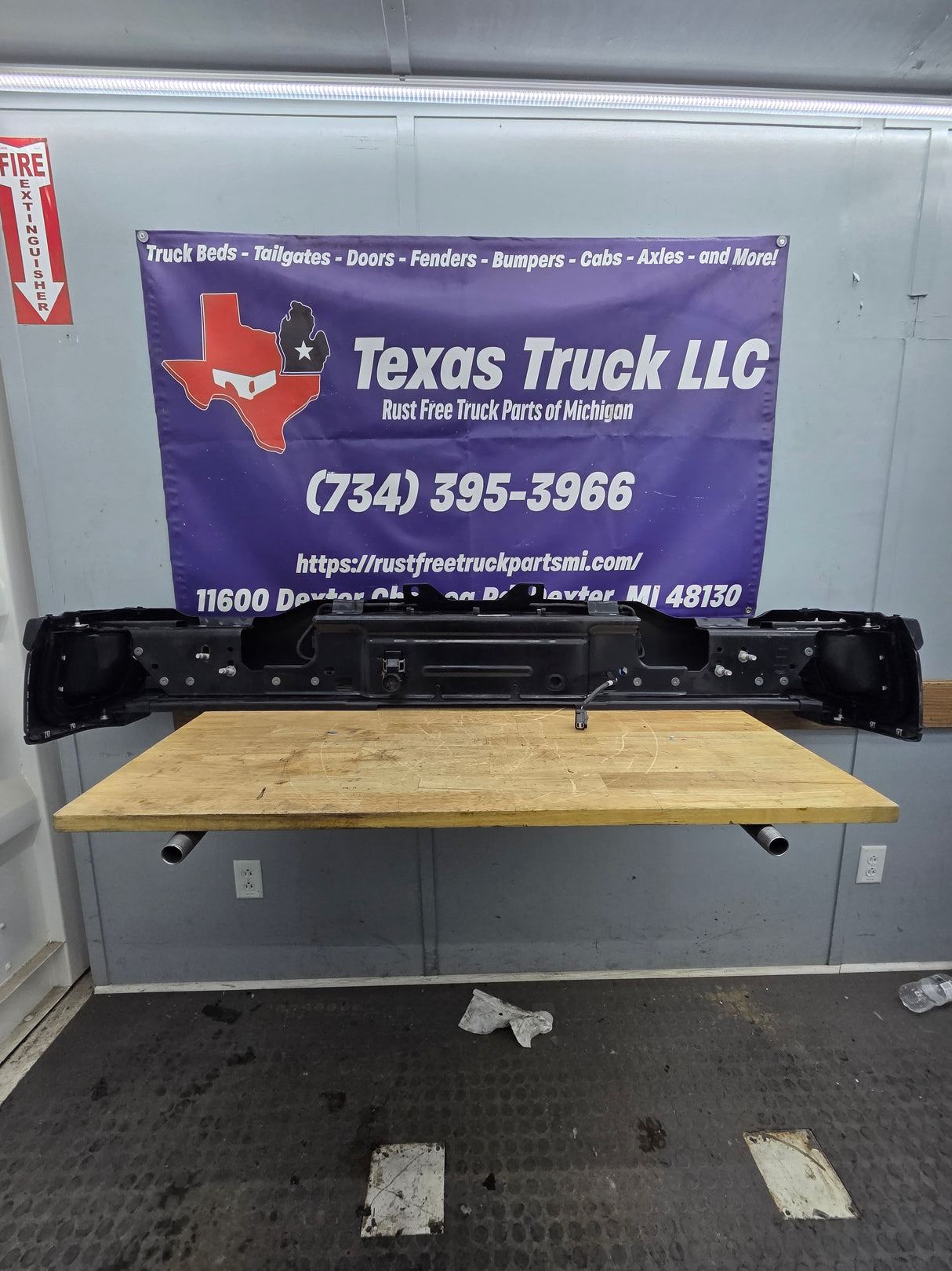 2023-2025 Ford Super Duty Rear Bumper F250 F350 F450 F550 - New OEM