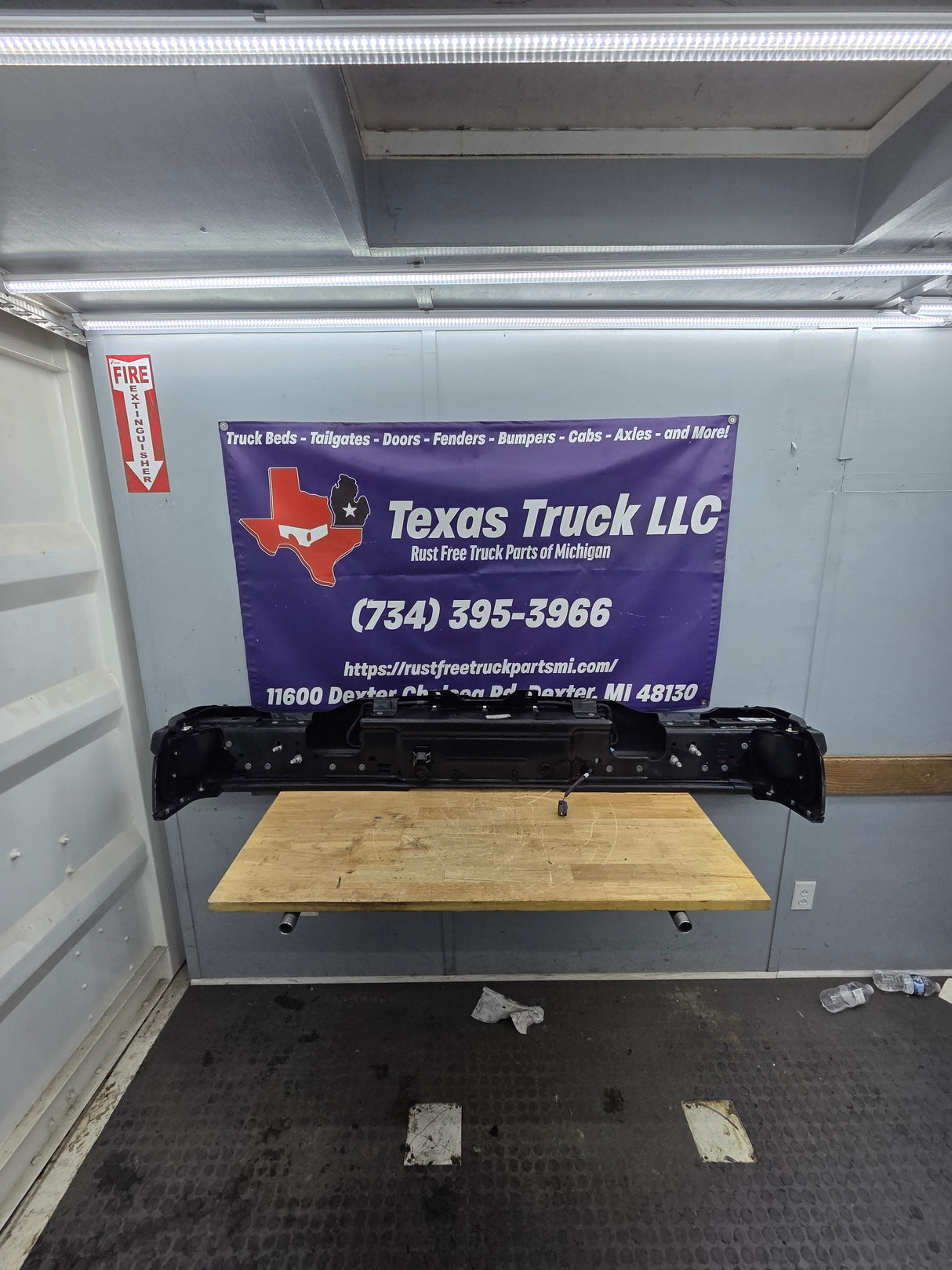 2023-2025 Ford Super Duty Rear Bumper F250 F350 F450 F550 - New OEM