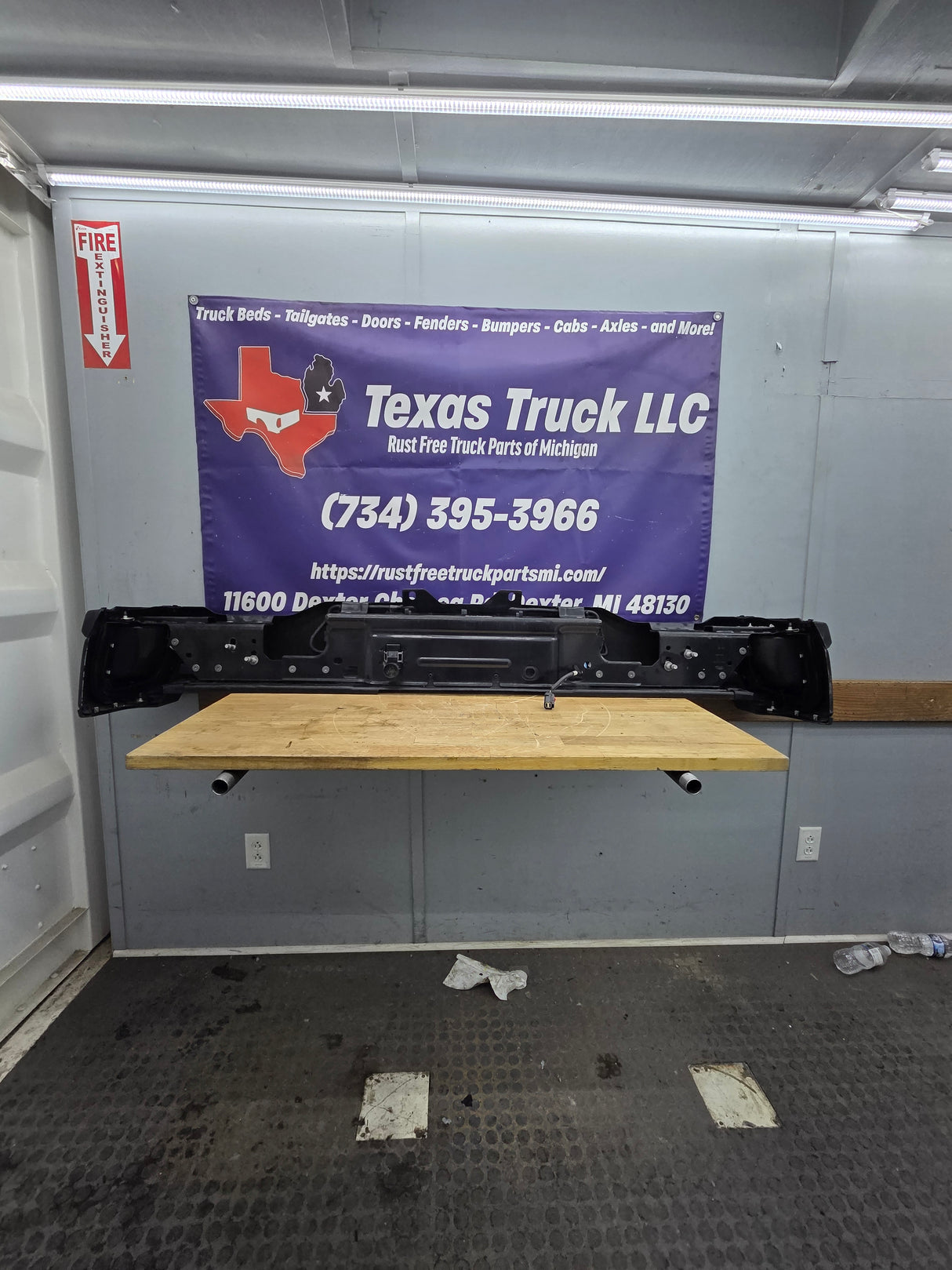 2023-2025 Ford Super Duty Rear Bumper F250 F350 F450 F550 - New OEM
