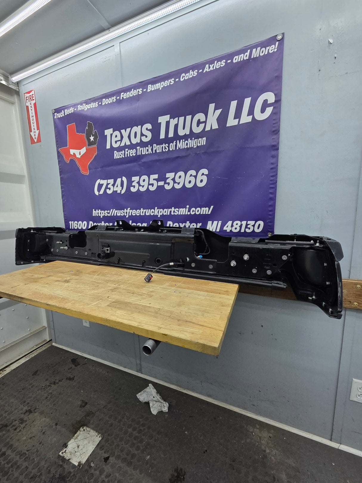 2023-2025 Ford Super Duty Rear Bumper F250 F350 F450 F550 - New OEM