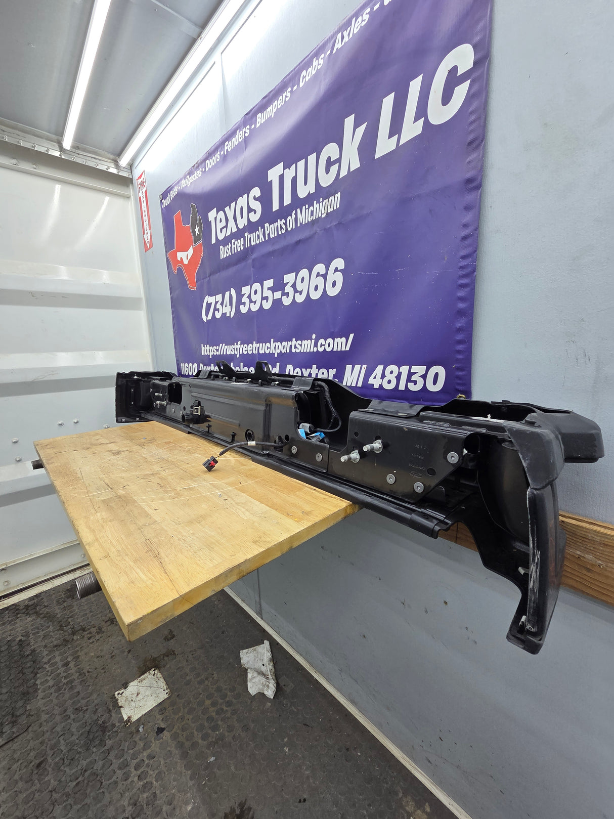 2023-2025 Ford Super Duty Rear Bumper F250 F350 F450 F550 - New OEM