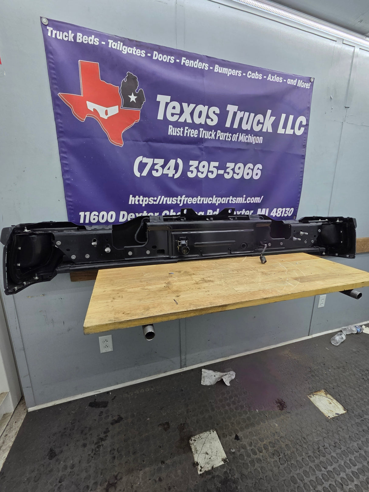 2023-2025 Ford Super Duty Rear Bumper F250 F350 F450 F550 - New OEM