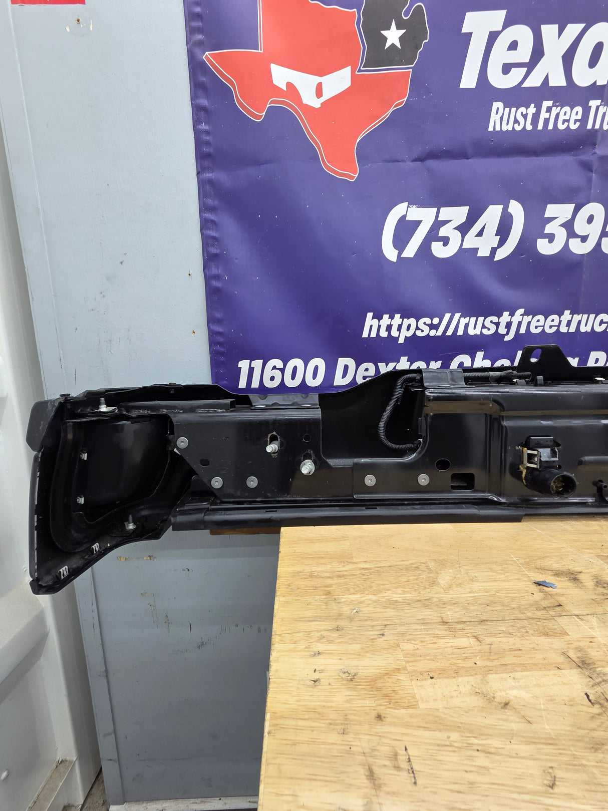 2023-2025 Ford Super Duty Rear Bumper F250 F350 F450 F550 - New OEM