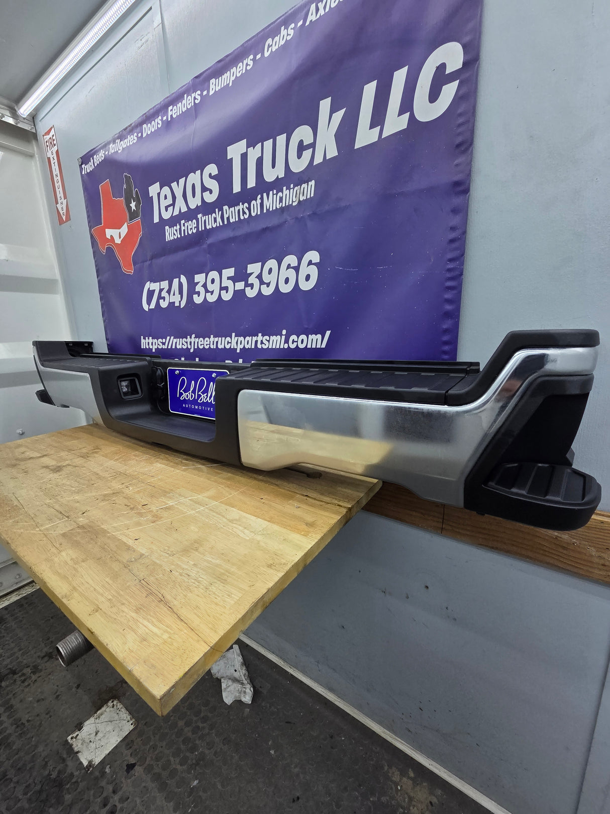 2023-2025 Ford Super Duty Rear Bumper F250 F350 F450 F550 - New OEM