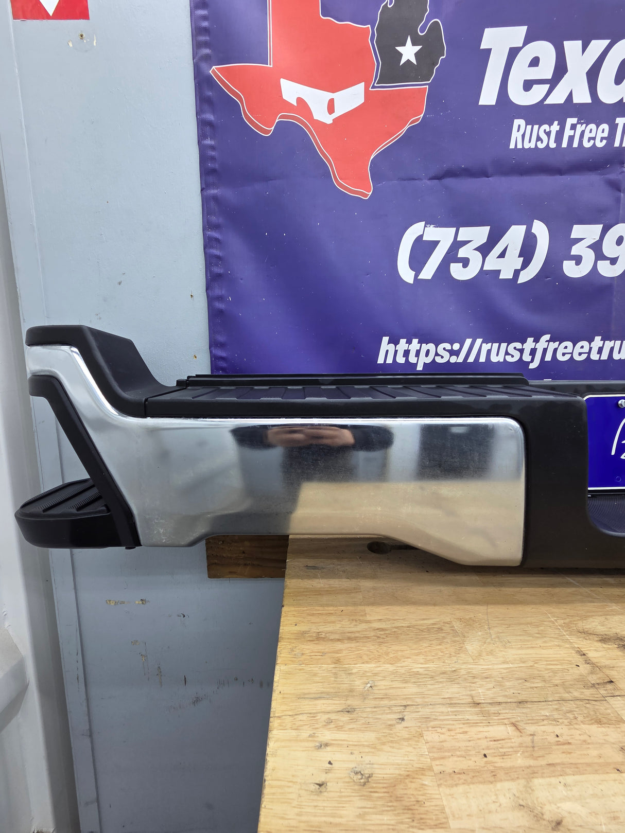 2023-2025 Ford Super Duty Rear Bumper F250 F350 F450 F550 - New OEM