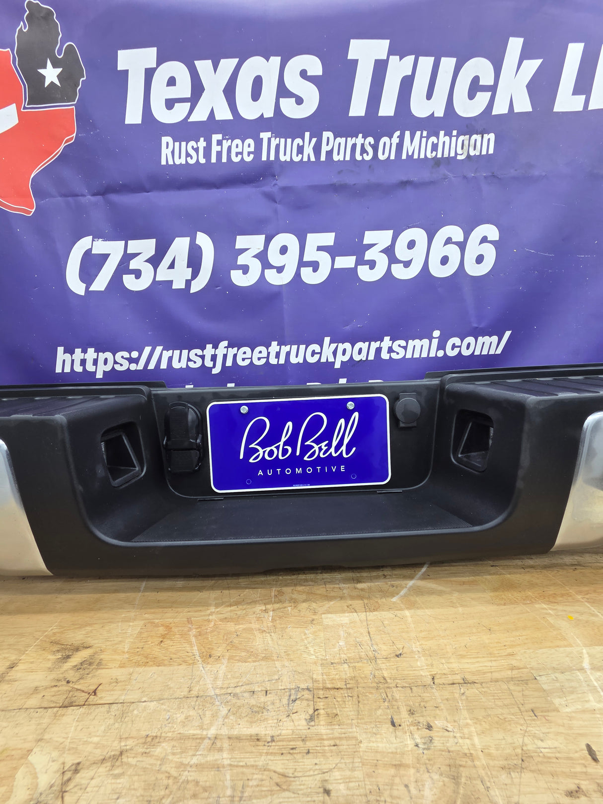 2023-2025 Ford Super Duty Rear Bumper F250 F350 F450 F550 - New OEM