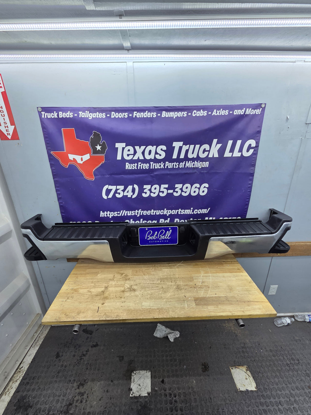 2023-2025 Ford Super Duty Rear Bumper F250 F350 F450 F550 - New OEM