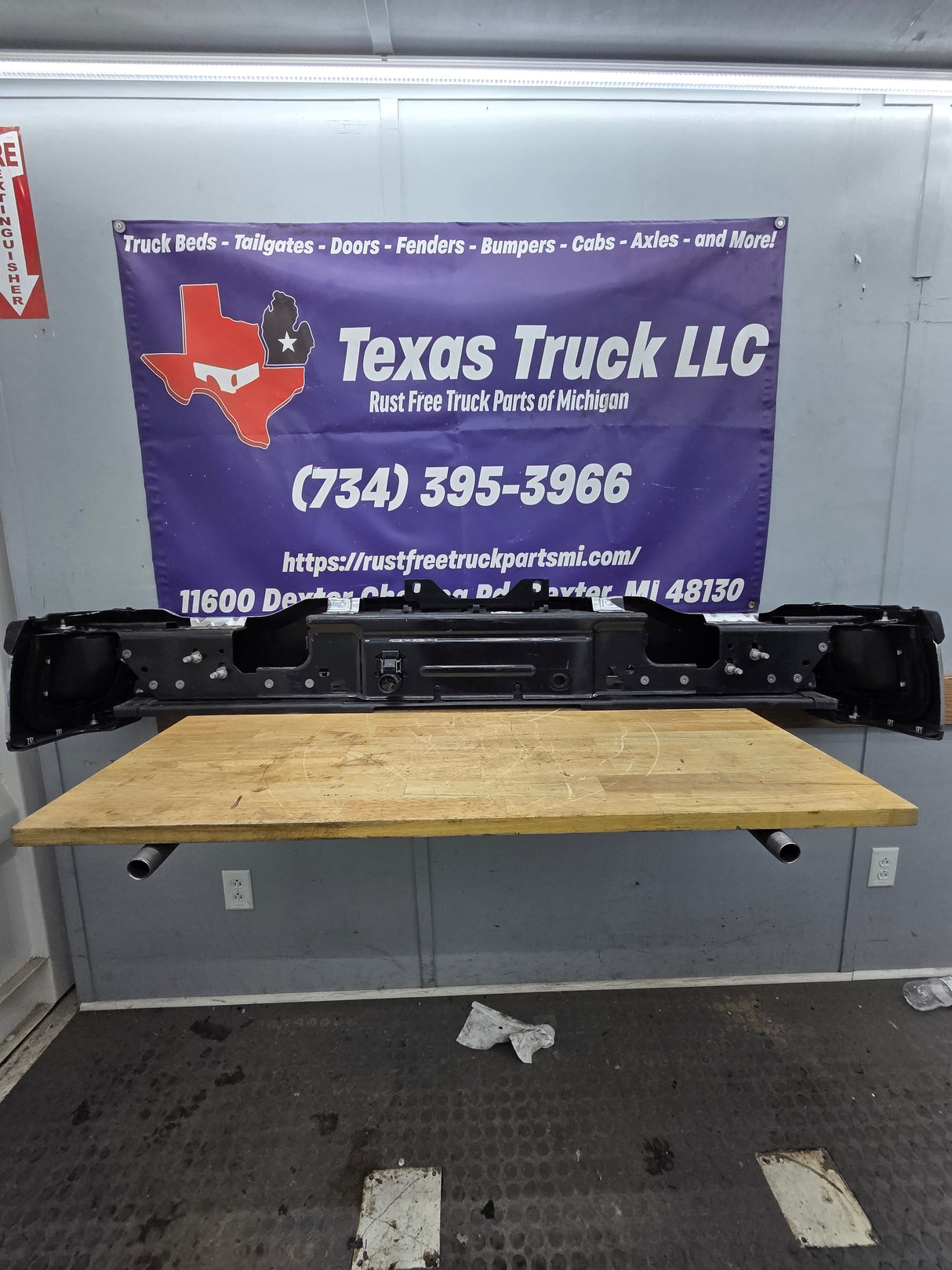 2023-2025 Ford Super Duty Rear Bumper F250 F350 F450 F550 - New OEM