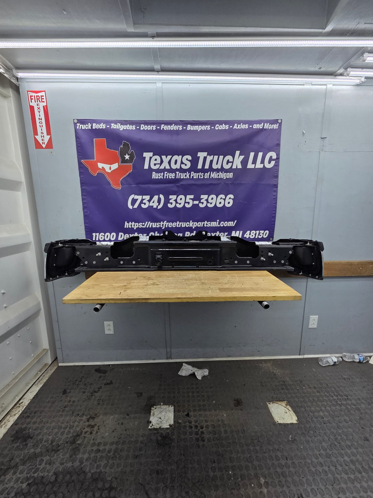 2023-2025 Ford Super Duty Rear Bumper F250 F350 F450 F550 - New OEM