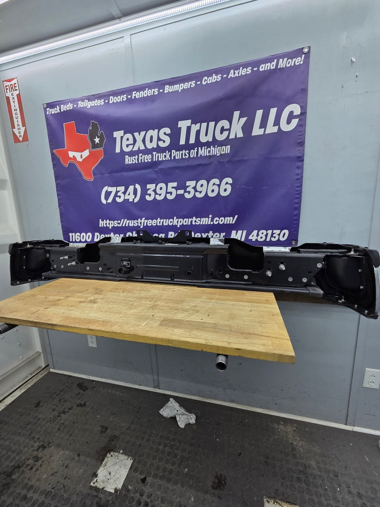 2023-2025 Ford Super Duty Rear Bumper F250 F350 F450 F550 - New OEM