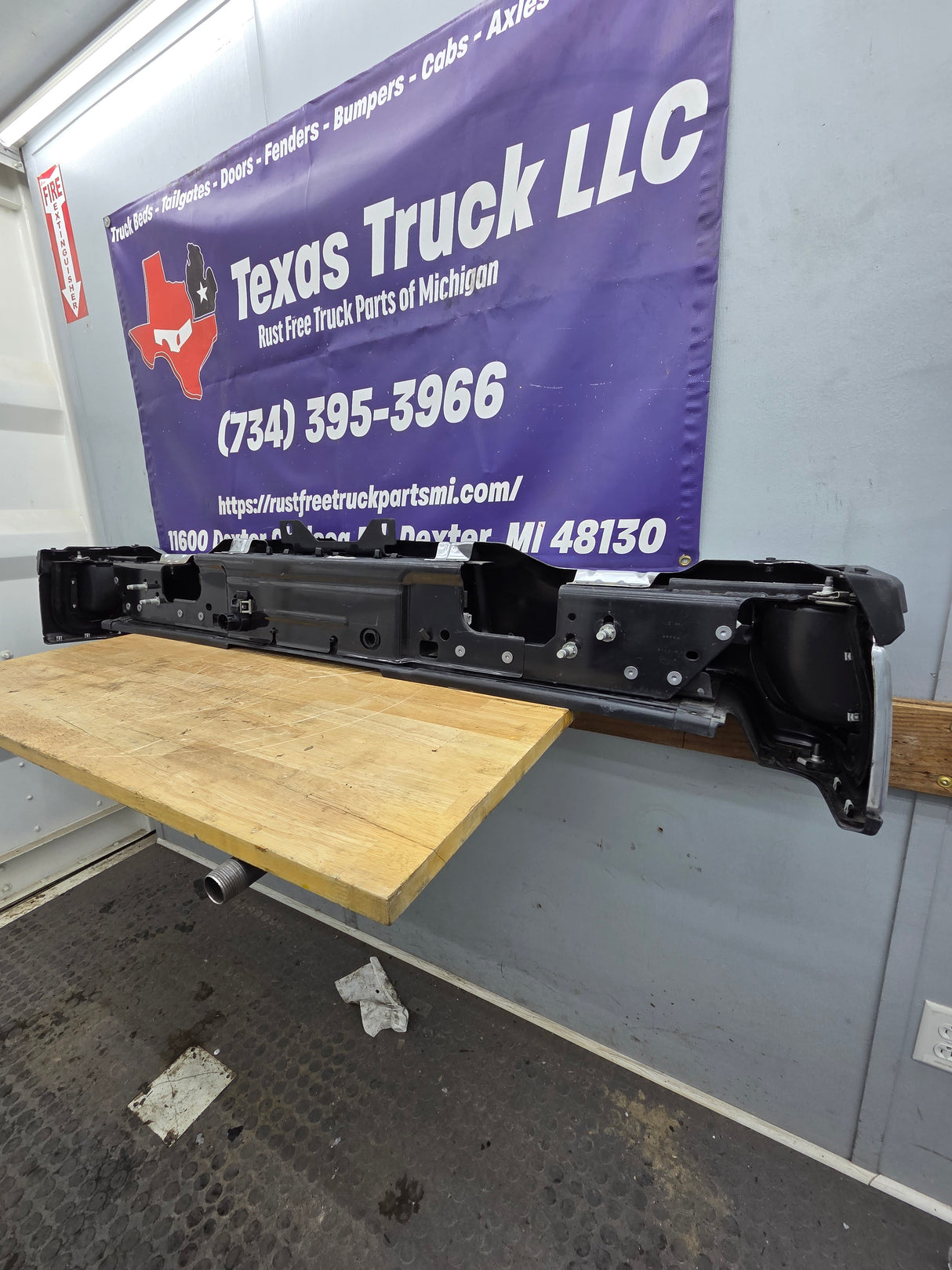 2023-2025 Ford Super Duty Rear Bumper F250 F350 F450 F550 - New OEM