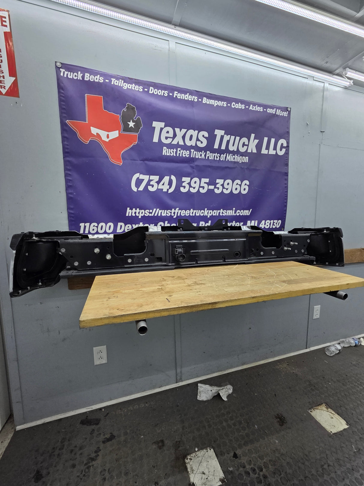2023-2025 Ford Super Duty Rear Bumper F250 F350 F450 F550 - New OEM