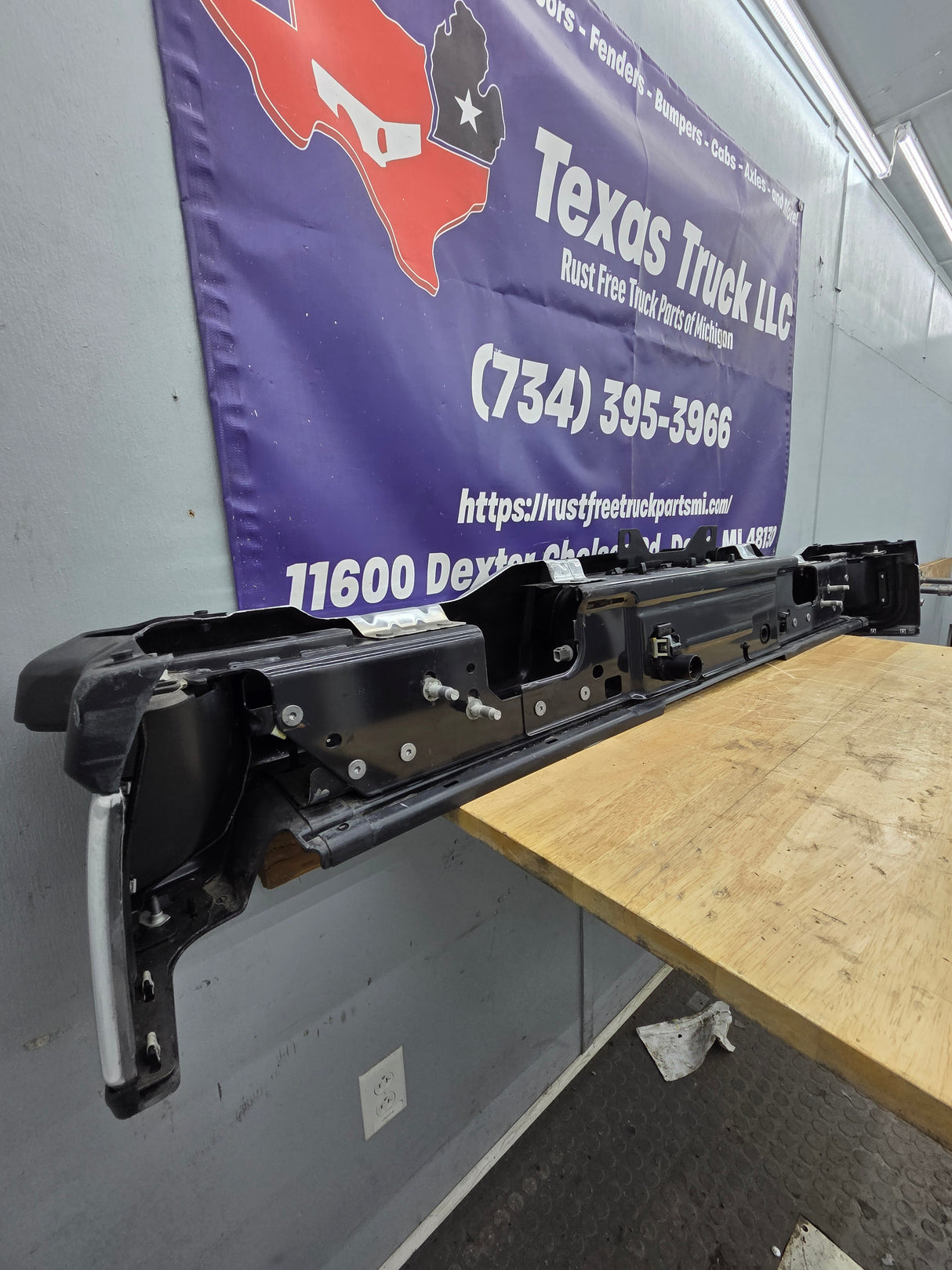 2023-2025 Ford Super Duty Rear Bumper F250 F350 F450 F550 - New OEM