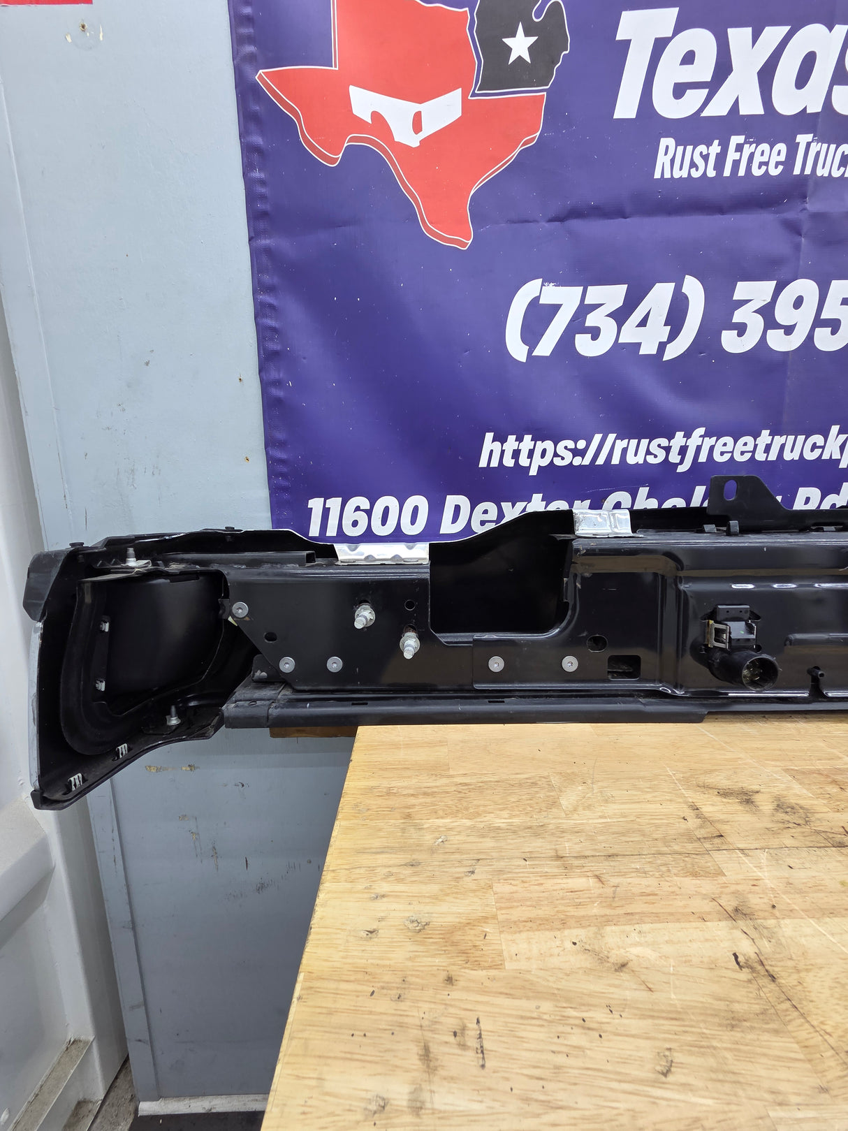 2023-2025 Ford Super Duty Rear Bumper F250 F350 F450 F550 - New OEM