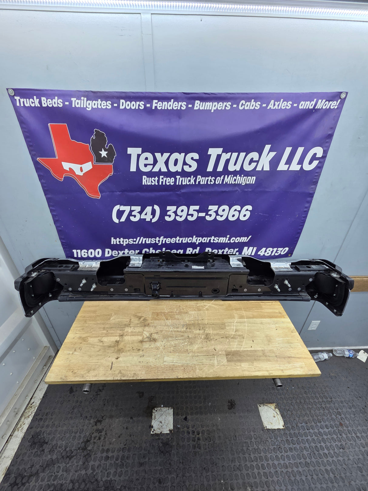 2023-2025 Ford Super Duty Rear Bumper F250 F350 F450 F550 - New OEM