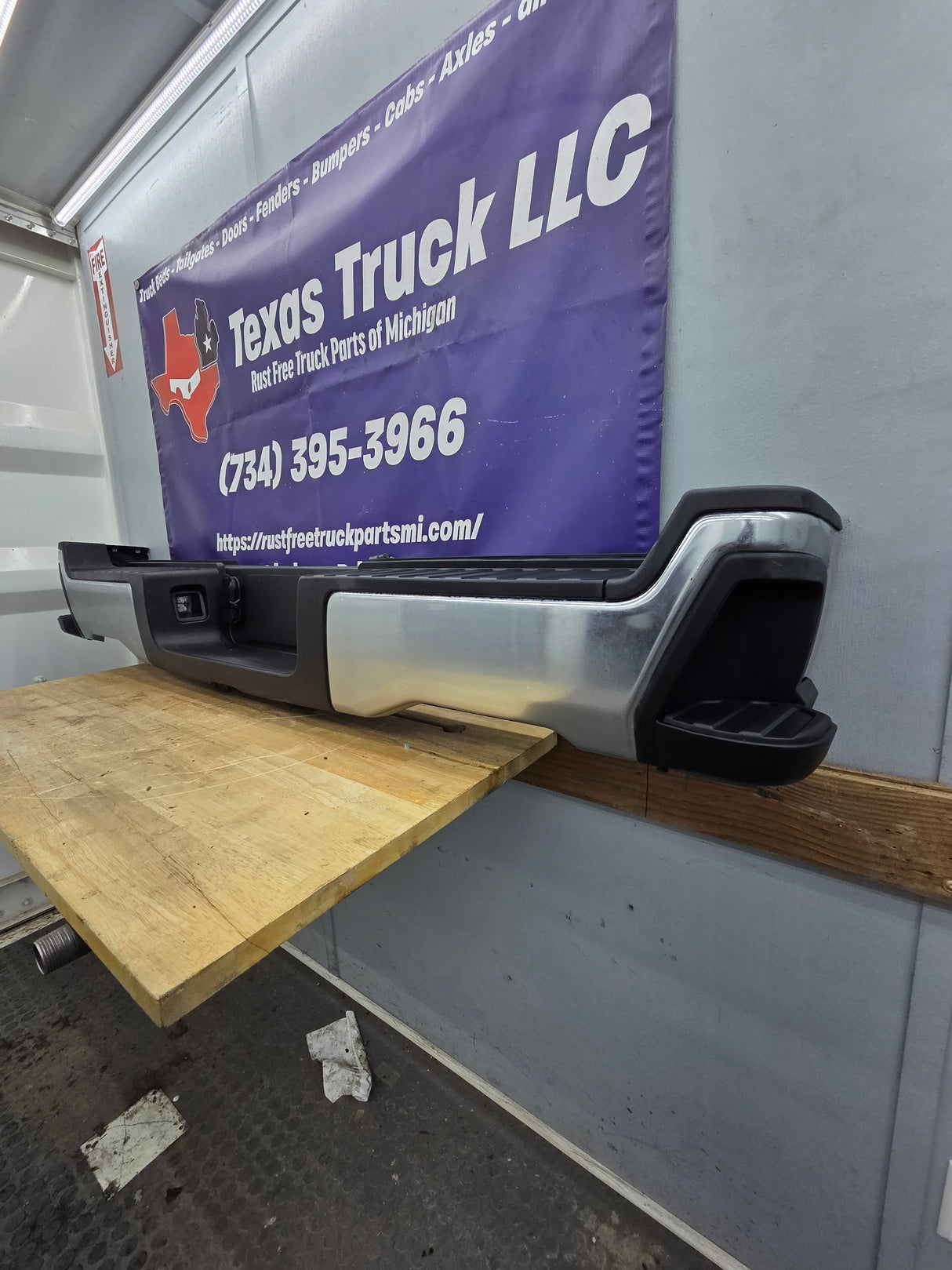 2023-2025 Ford Super Duty Rear Bumper F250 F350 F450 F550 - New OEM