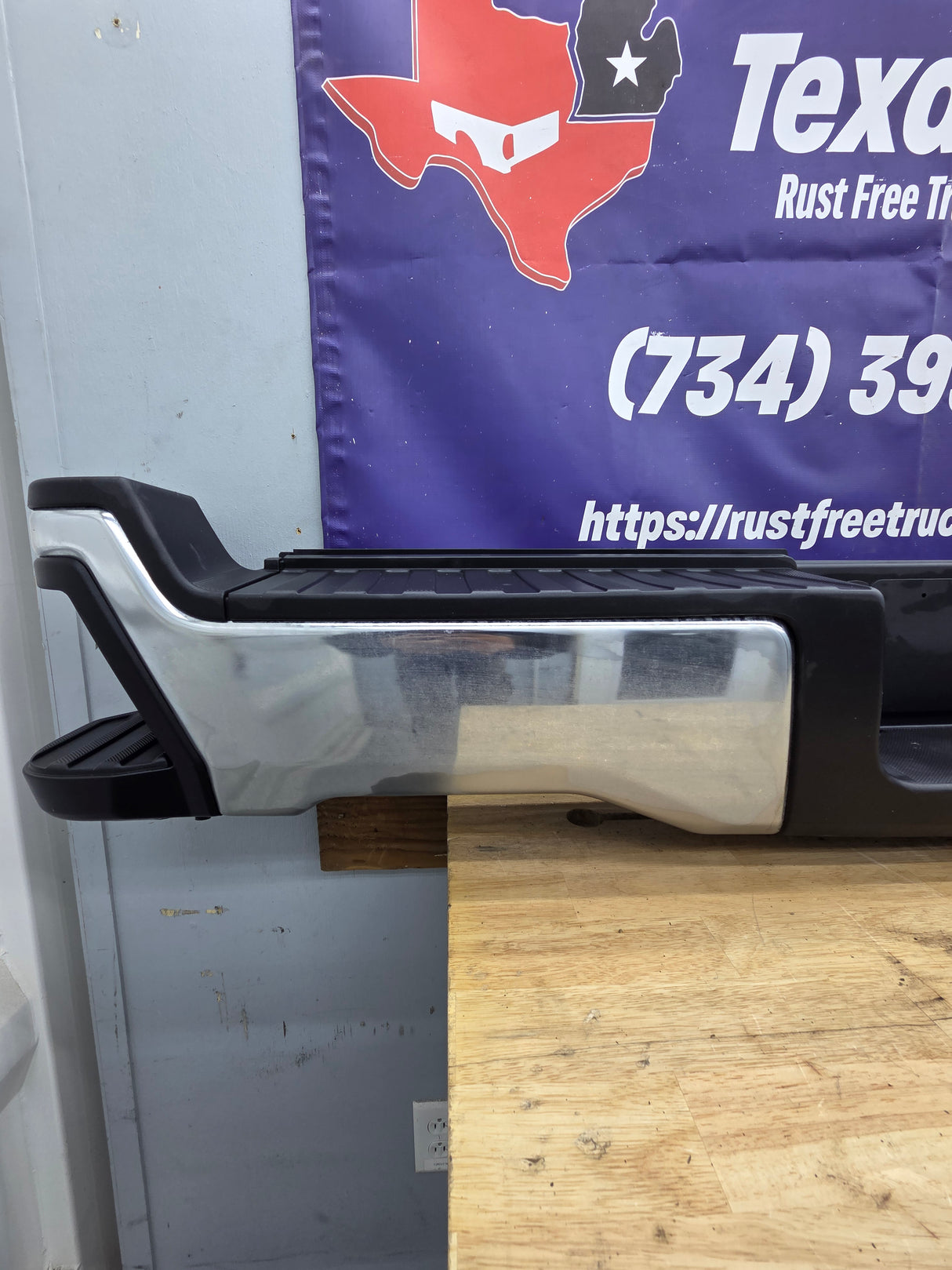 2023-2025 Ford Super Duty Rear Bumper F250 F350 F450 F550 - New OEM