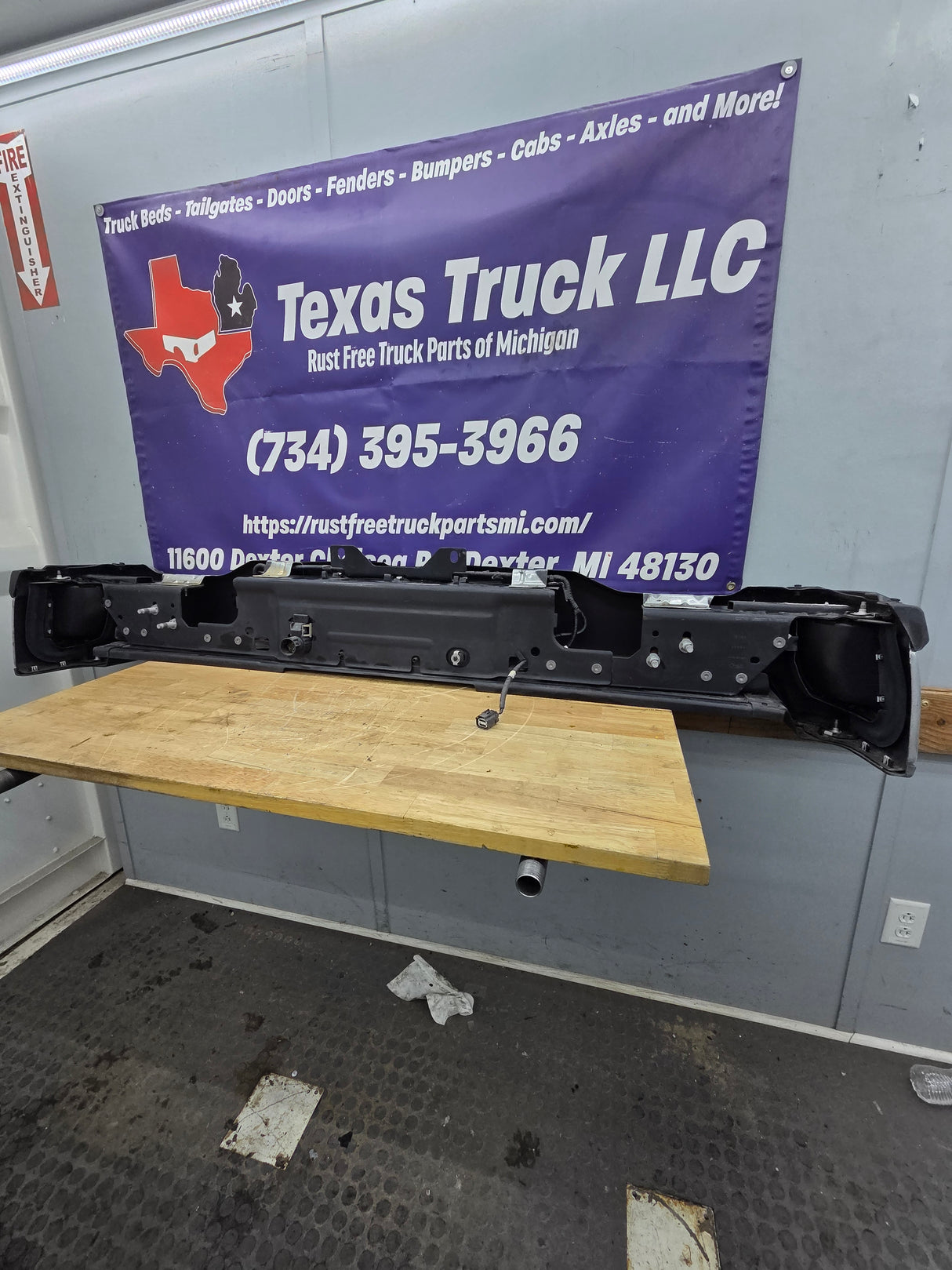2023-2025 Ford Super Duty Rear Bumper F250 F350 F450 F550 - New OEM