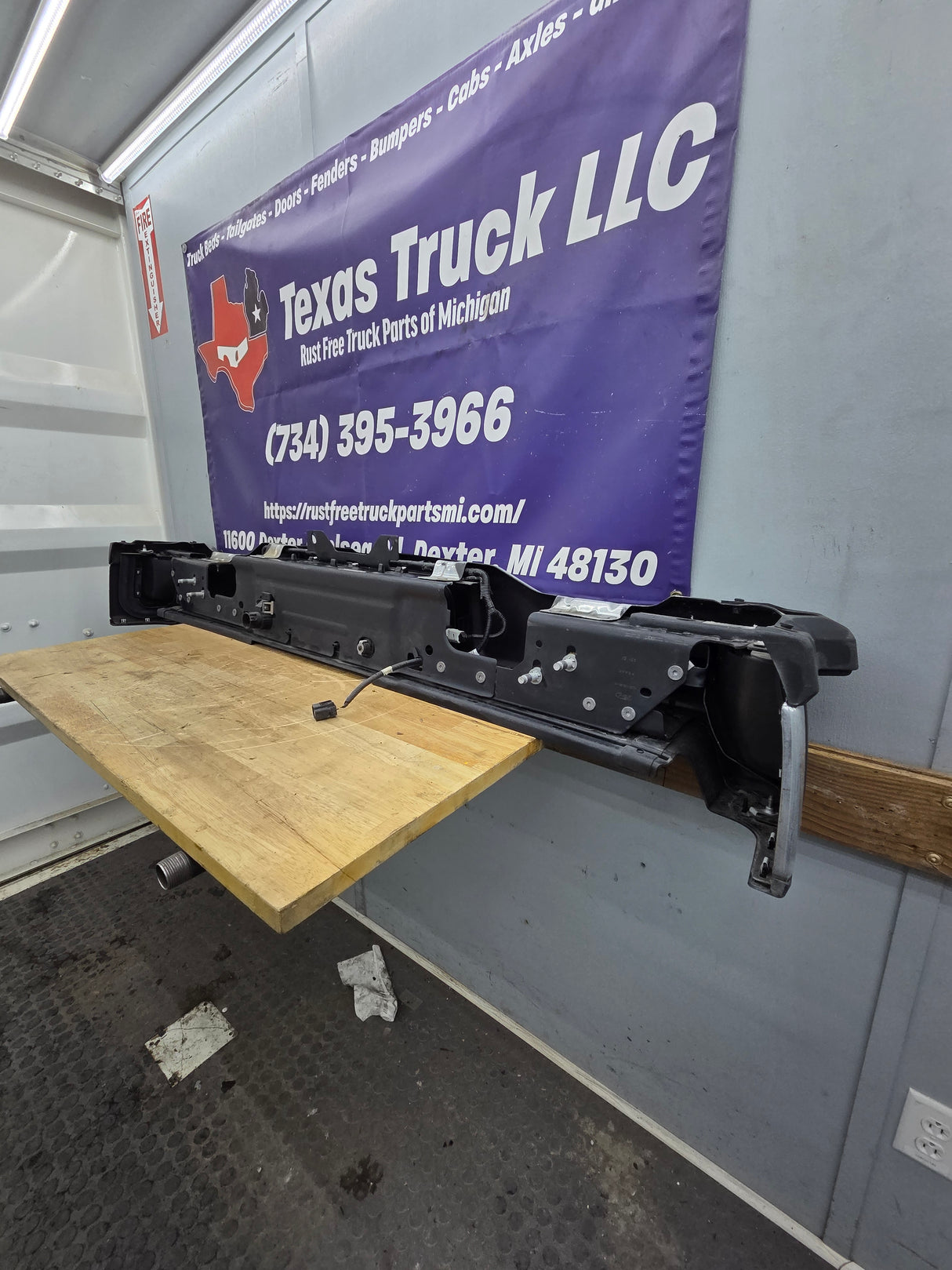 2023-2025 Ford Super Duty Rear Bumper F250 F350 F450 F550 - New OEM