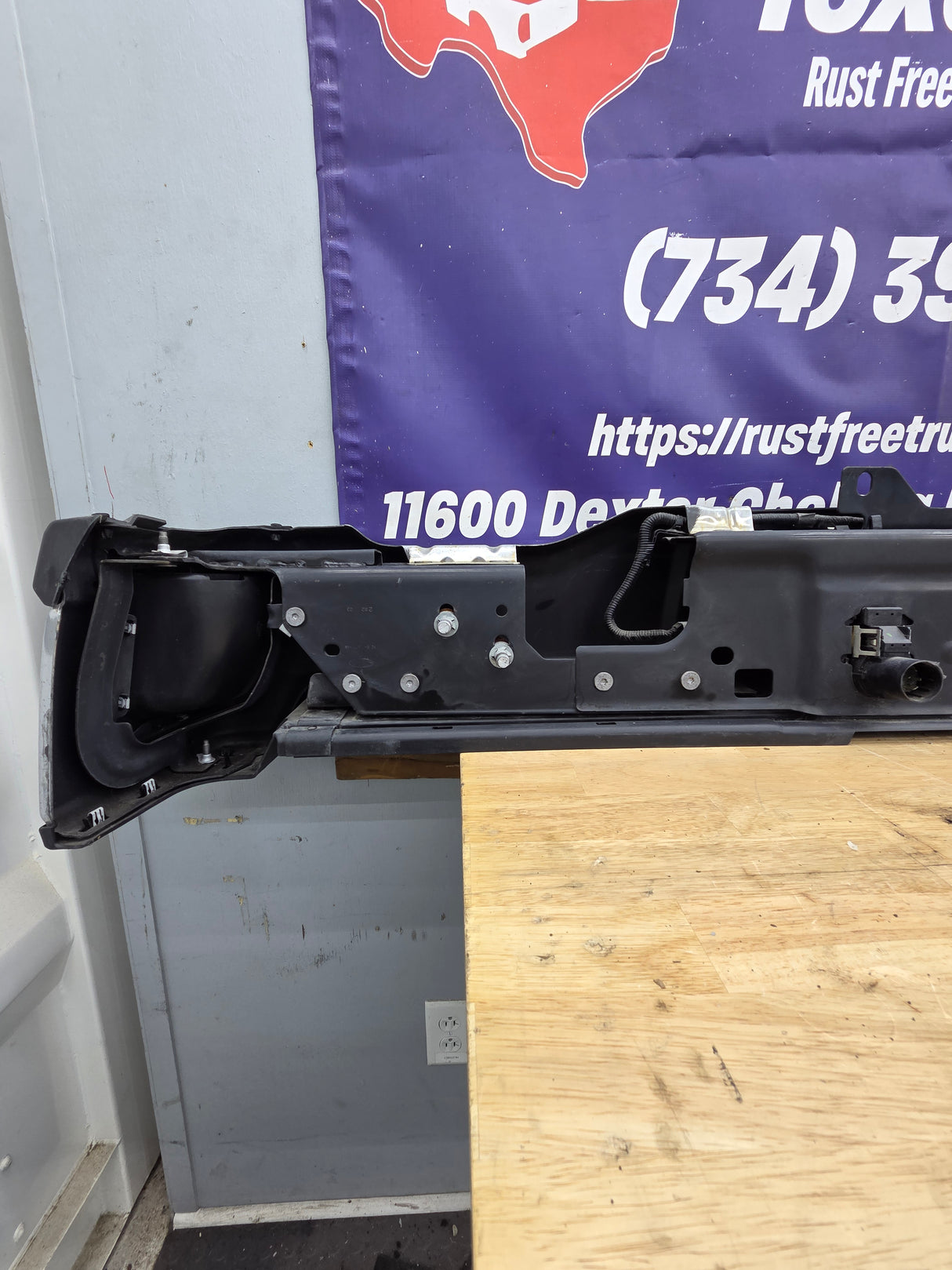 2023-2025 Ford Super Duty Rear Bumper F250 F350 F450 F550 - New OEM