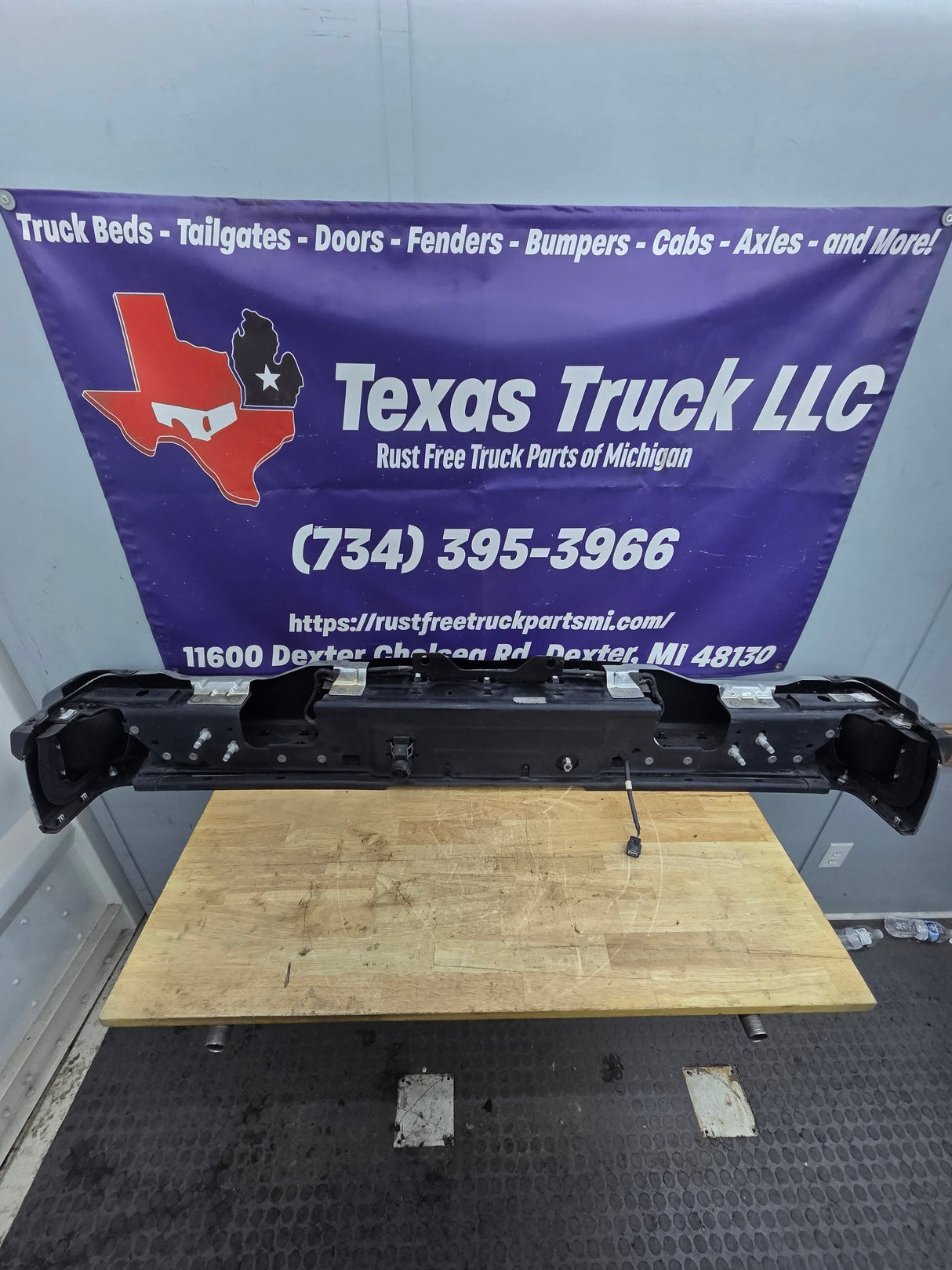 2023-2025 Ford Super Duty Rear Bumper F250 F350 F450 F550 - New OEM