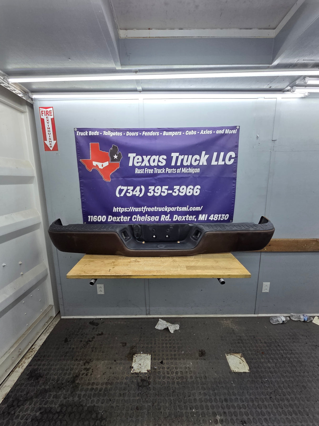 2009-2018 Dodge Ram 1500 2500 3500 4th Gen Rear Bumper - Brown