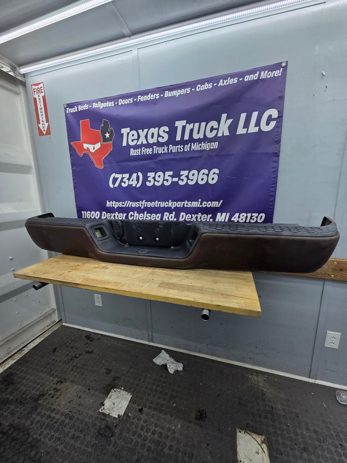 2009-2018 Dodge Ram 1500 2500 3500 4th Gen Rear Bumper - Brown