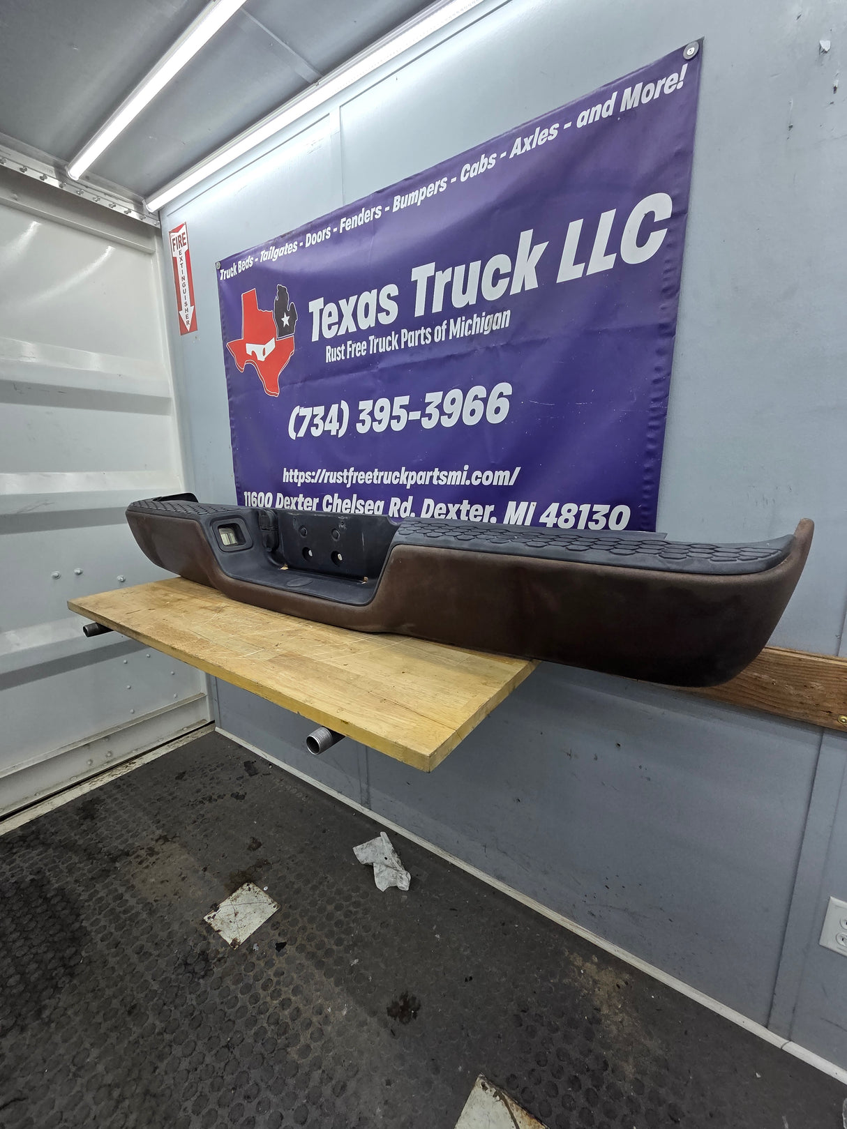2009-2018 Dodge Ram 1500 2500 3500 4th Gen Rear Bumper - Brown