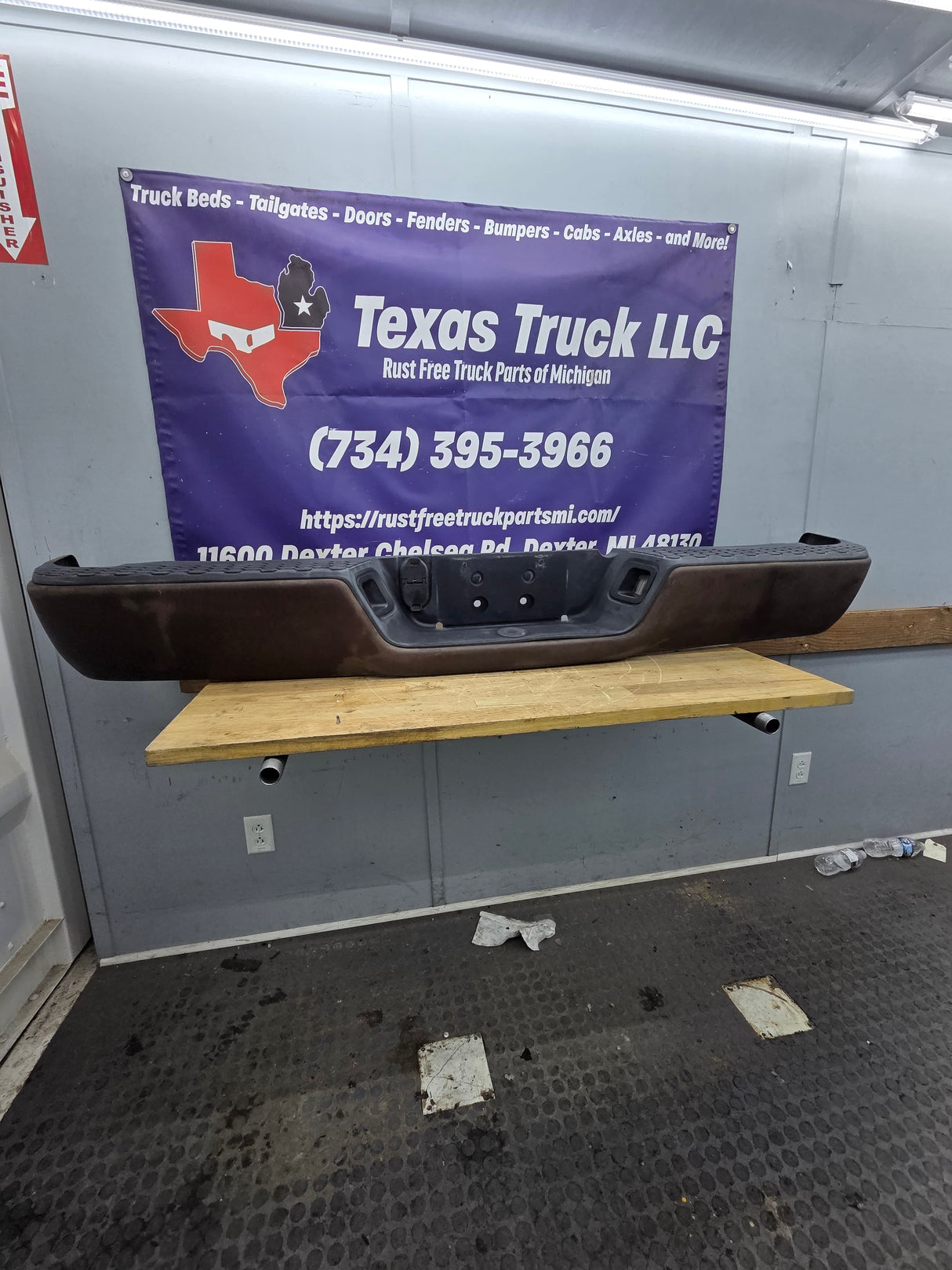 2009-2018 Dodge Ram 1500 2500 3500 4th Gen Rear Bumper - Brown