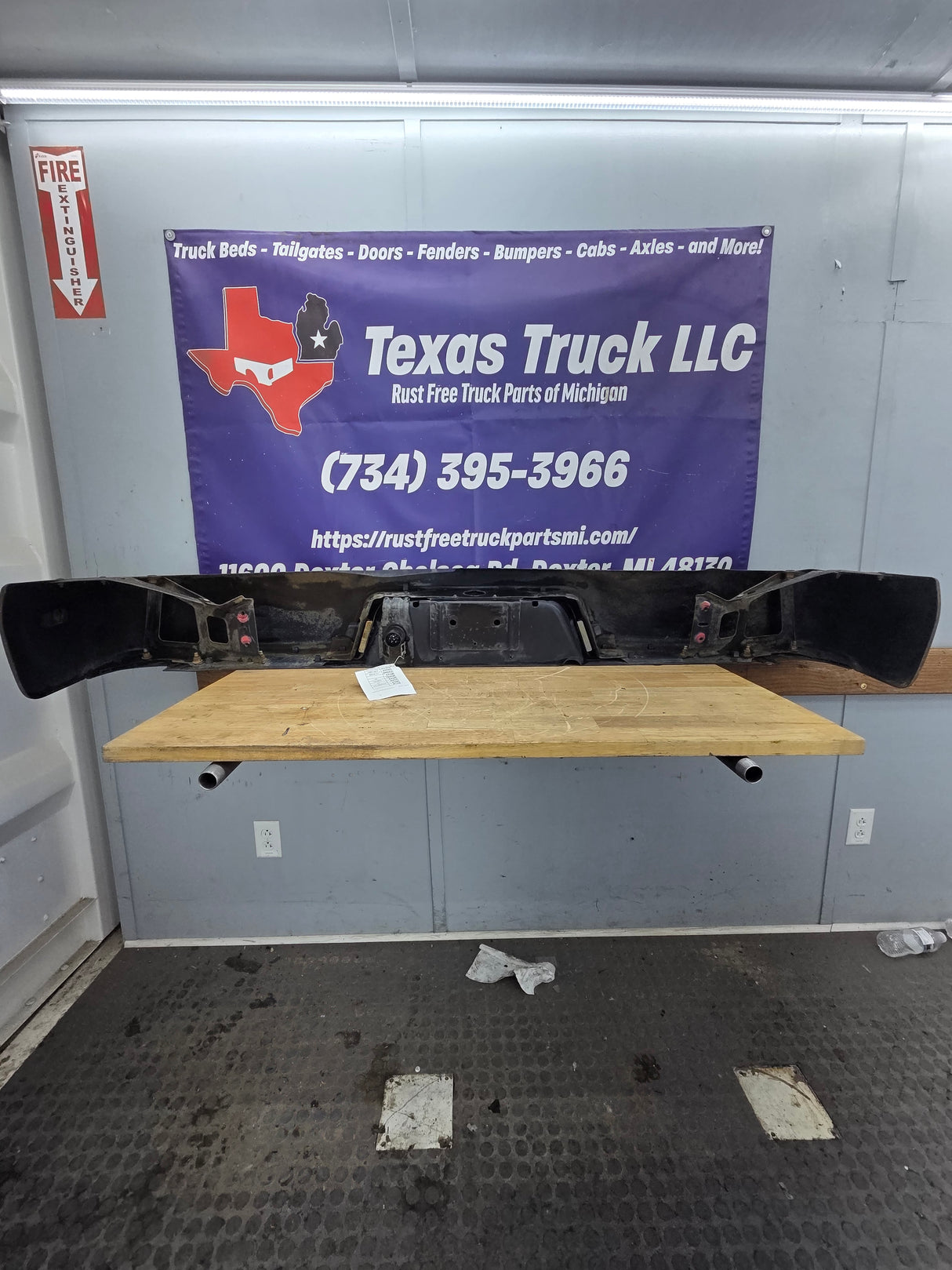 2009-2018 Dodge Ram 1500 2500 3500 4th Gen Rear Bumper - Brown