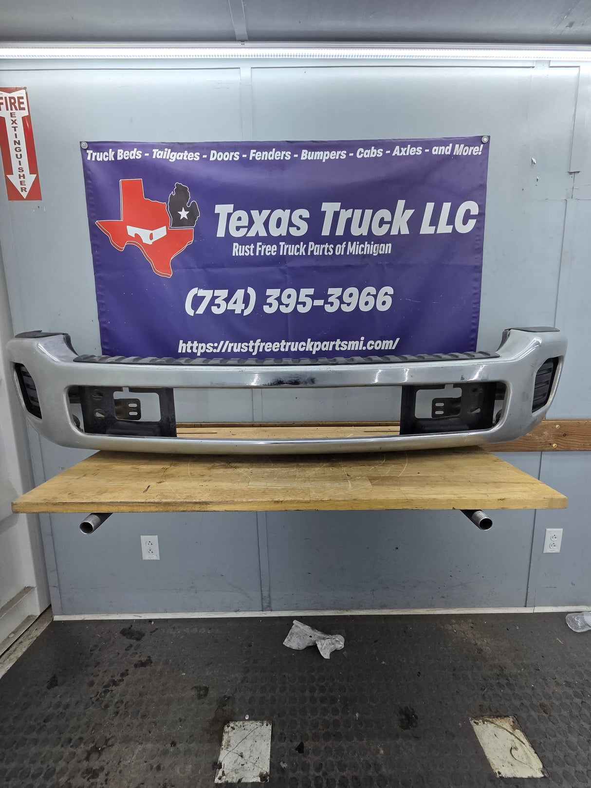 2011-2016 Ford Super F250 F350 Duty Front Bumper - Chrome