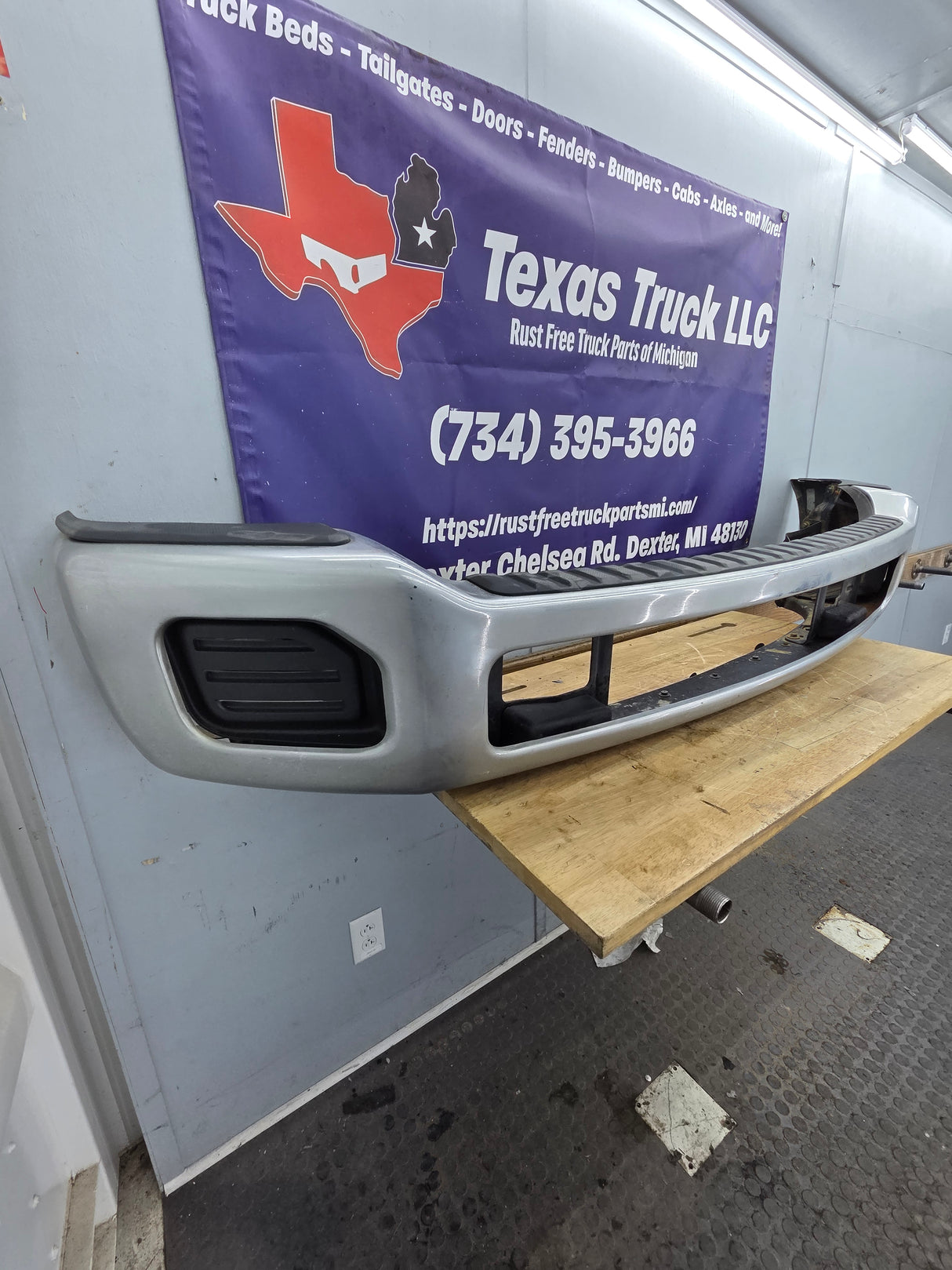 2011-2016 Ford Super F250 F350 Duty Front Bumper - Chrome