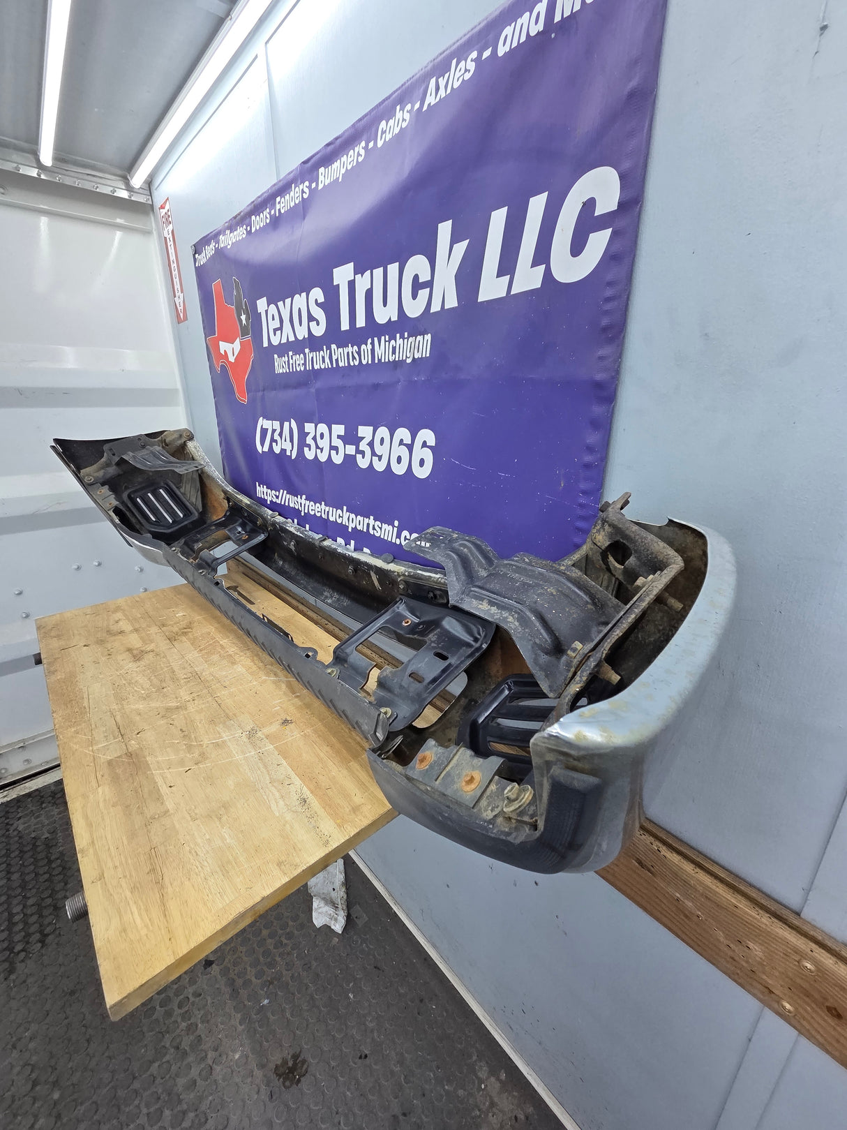 2011-2016 Ford Super F250 F350 Duty Front Bumper - Chrome