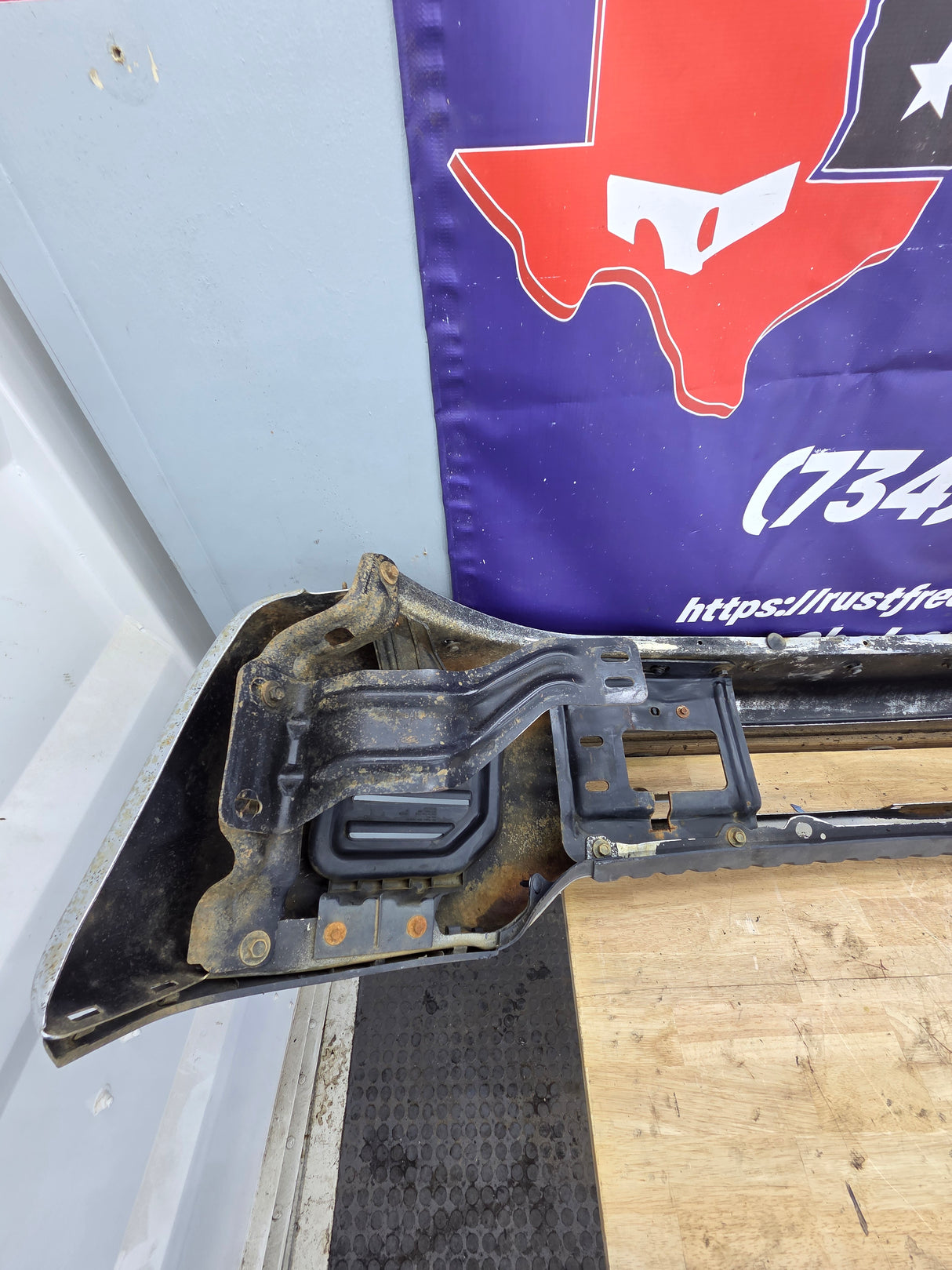2011-2016 Ford Super F250 F350 Duty Front Bumper - Chrome