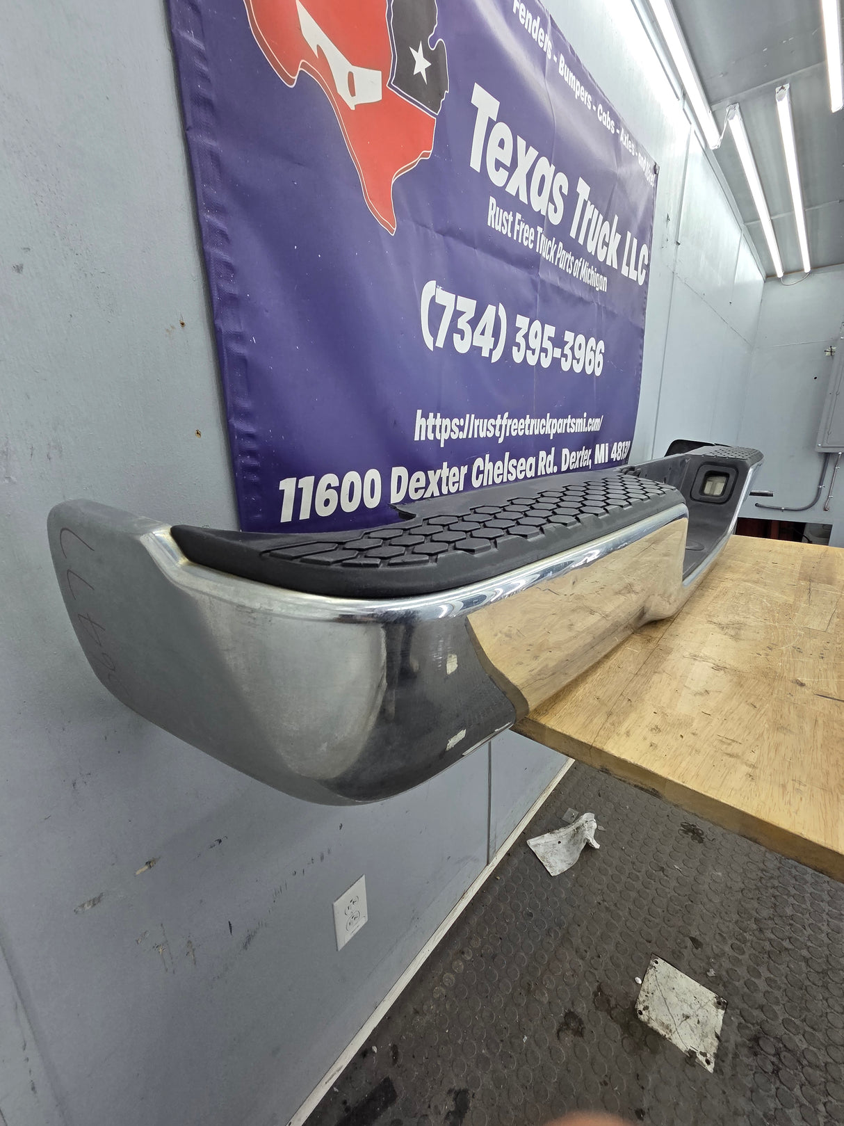 2009-2018 Dodge Ram 1500 2500 3500 4th Gen Rear Bumper - Chrome