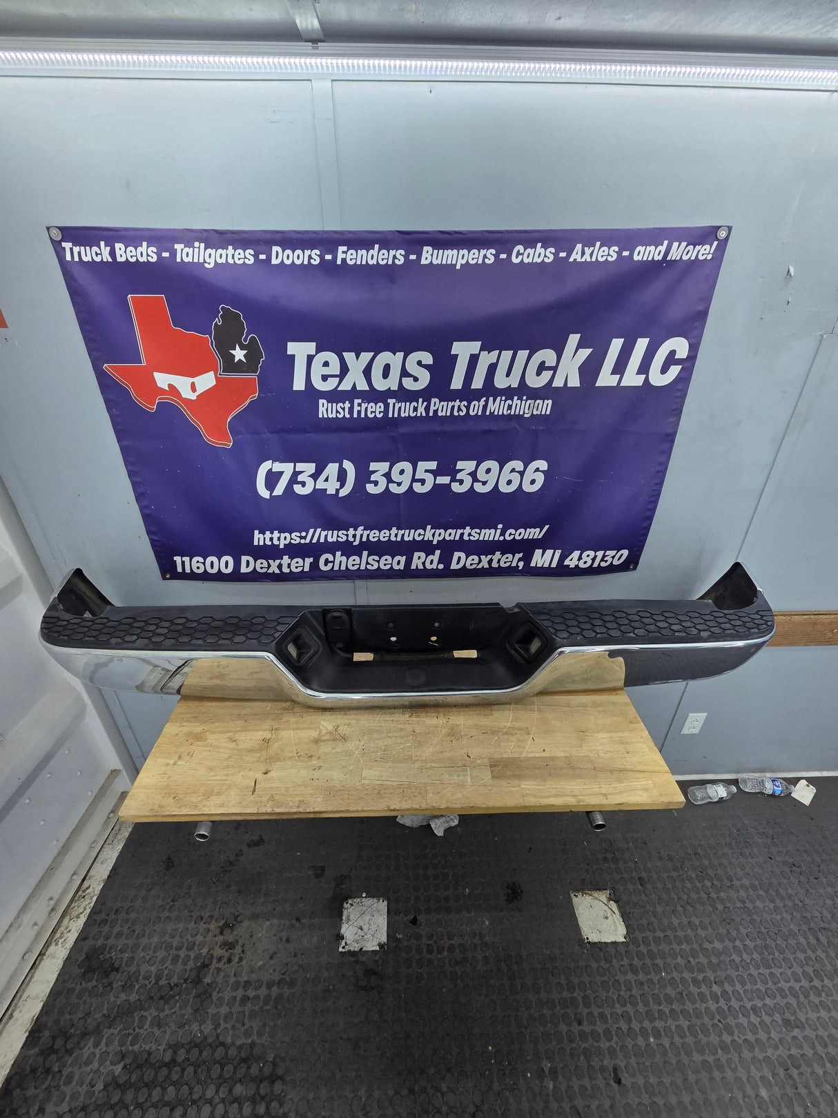 2009-2018 Dodge Ram 1500 2500 3500 4th Gen Rear Bumper - Chrome