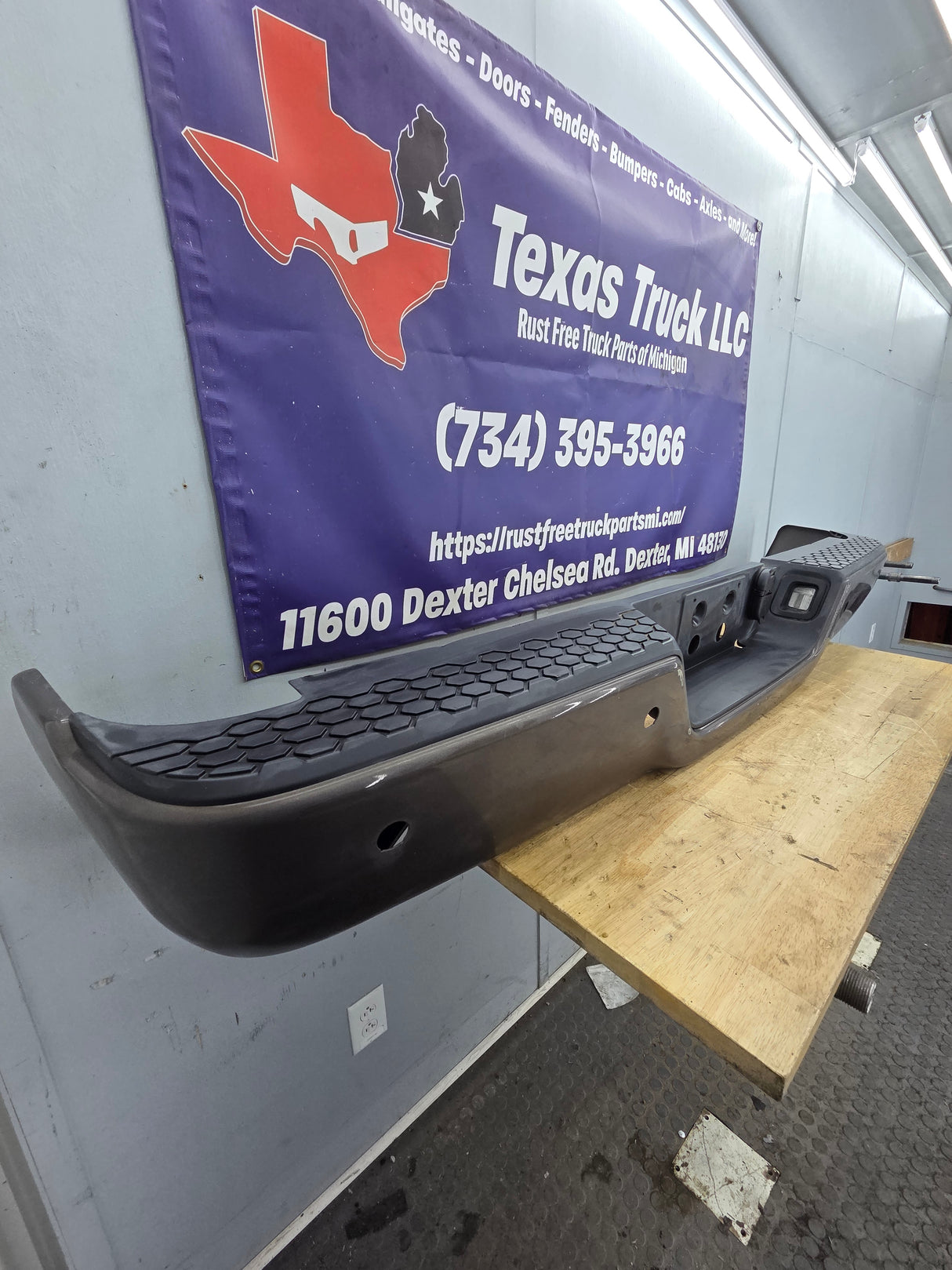 2009-2018 Dodge Ram 1500 2500 3500 4th Gen Rear Bumper - Brown