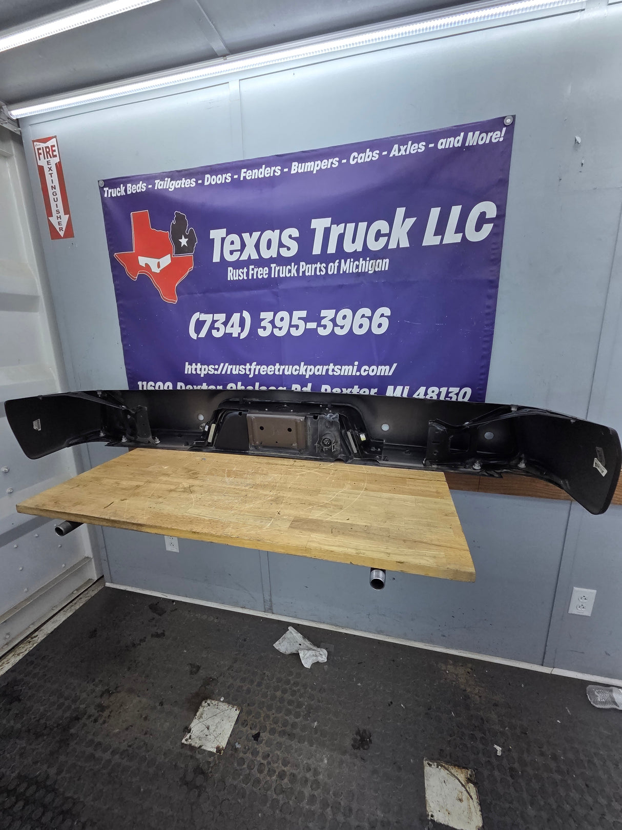 2009-2018 Dodge Ram 1500 2500 3500 4th Gen Rear Bumper - Brown