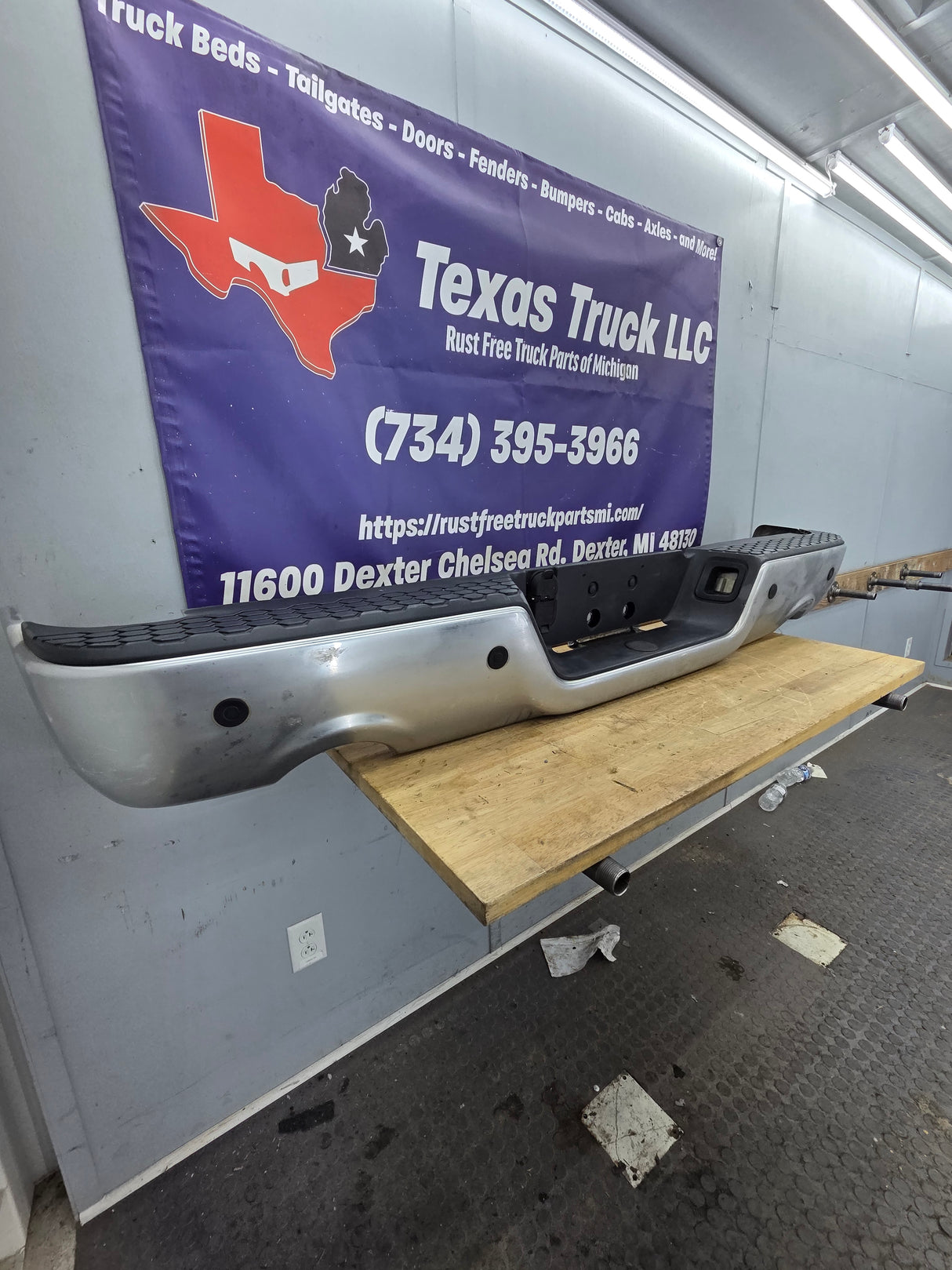 2009-2018 Dodge Ram 1500 4th Gen Rear Bumper Dual Exhaust