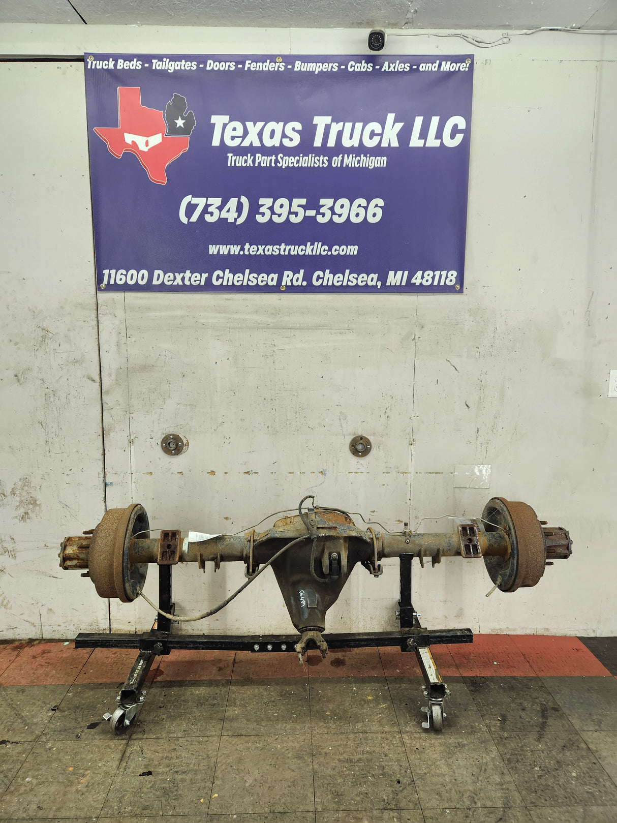 1987-1997 Ford F250 F350 Full Floating 3.55 Rear Axle SRW