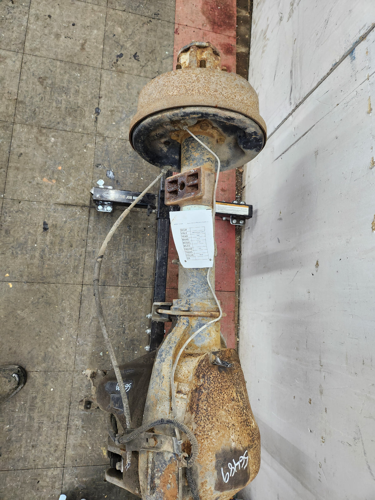 1987-1997 Ford F250 F350 Full Floating 3.55 Rear Axle SRW