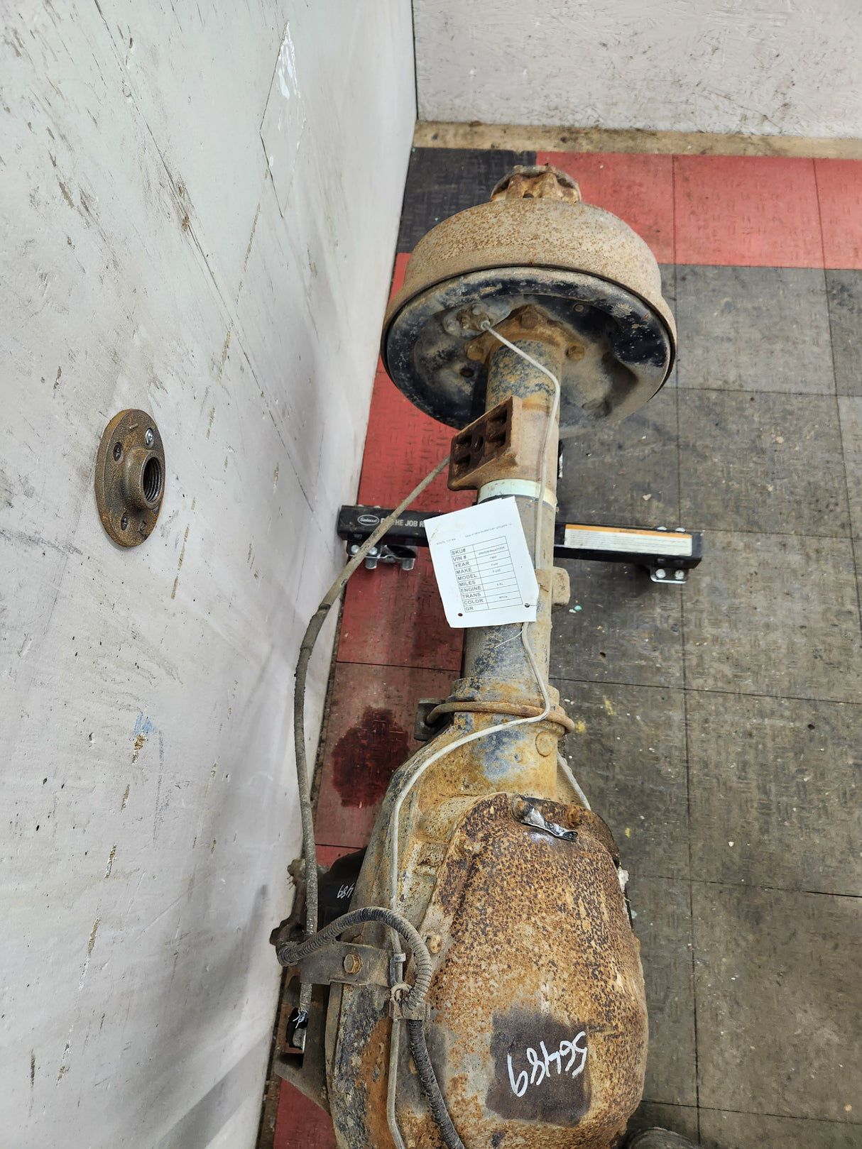1987-1997 Ford F250 F350 Full Floating 3.55 Rear Axle SRW