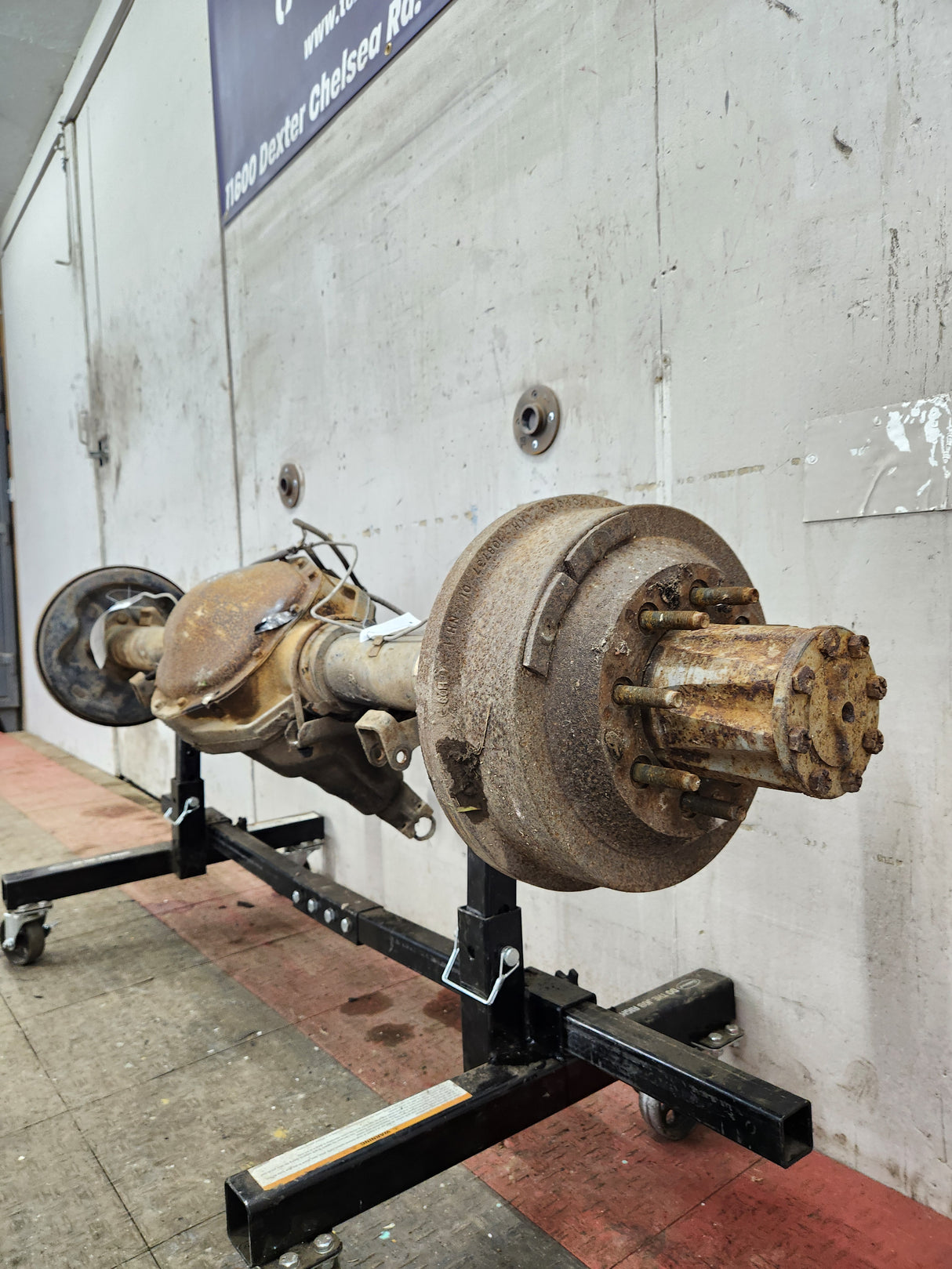 1987-1997 Ford F250 F350 Full Floating 3.55 Rear Axle SRW