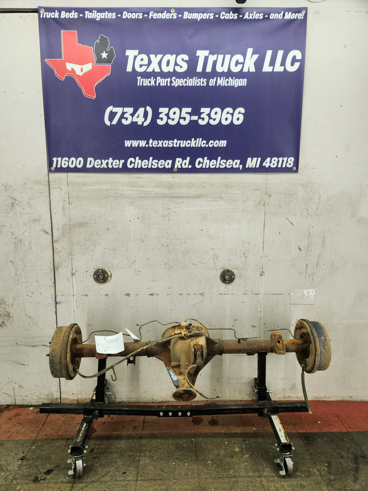 2000-2009 Ford Ranger Rear Axle 8.8" 10" Drums 3.73 Gear ratio 103K Miles