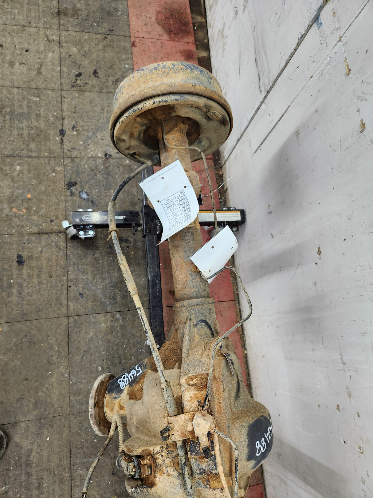 2000-2009 Ford Ranger Rear Axle 8.8" 10" Drums 3.73 Gear ratio 103K Miles